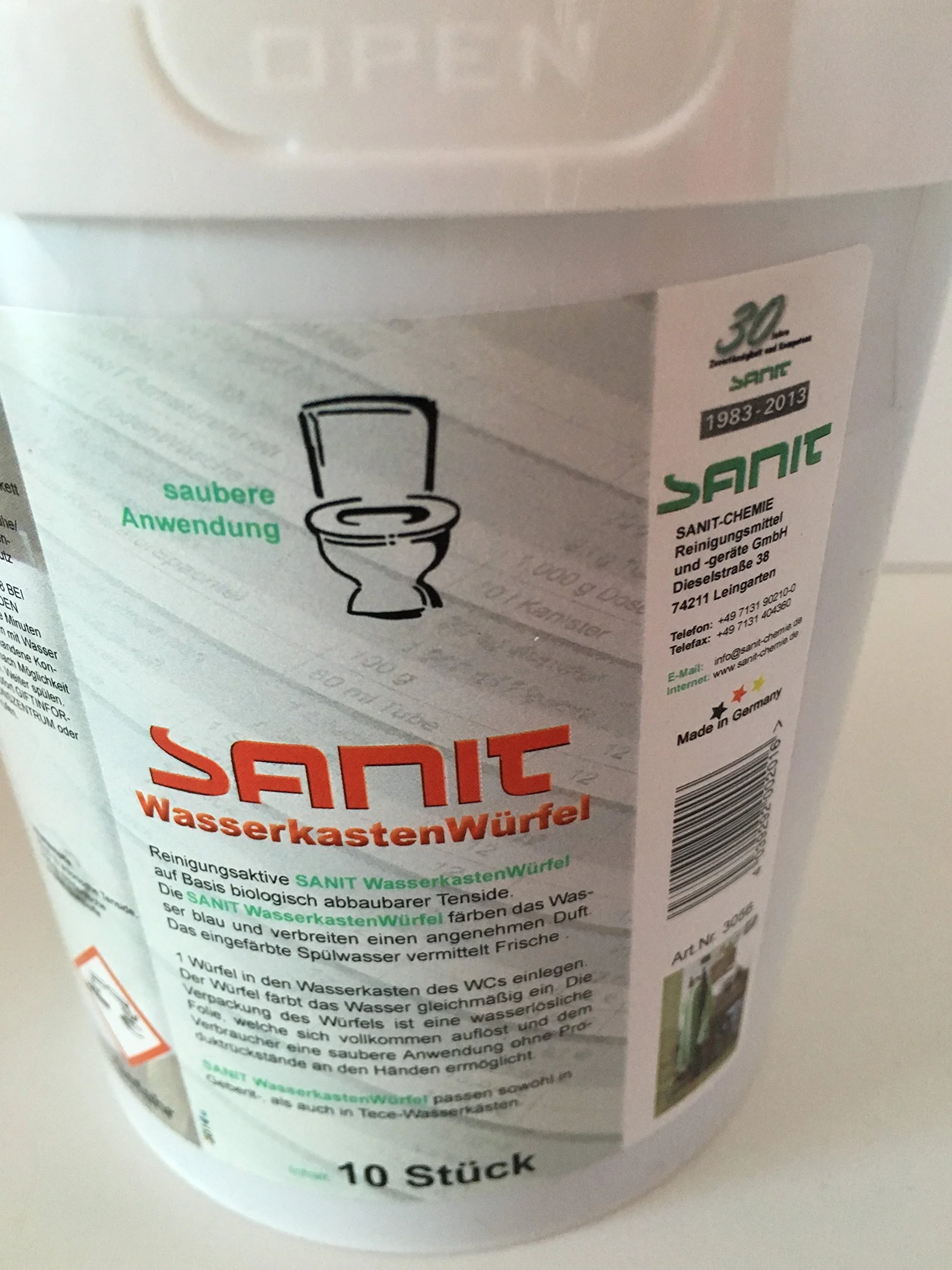Kostki do Spłuczki Geberit Sanit 348717, 10 sztuk