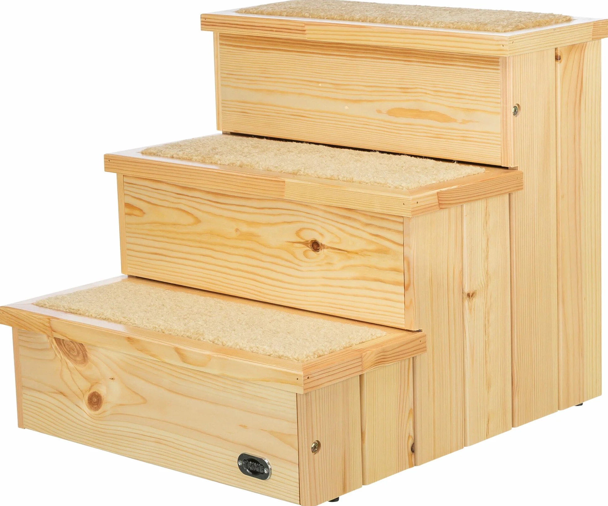 Trixie 3943 PetStair, schody, 40 × 38 × 45 cm, naturalne, 1 sztuka (1 opakowanie)