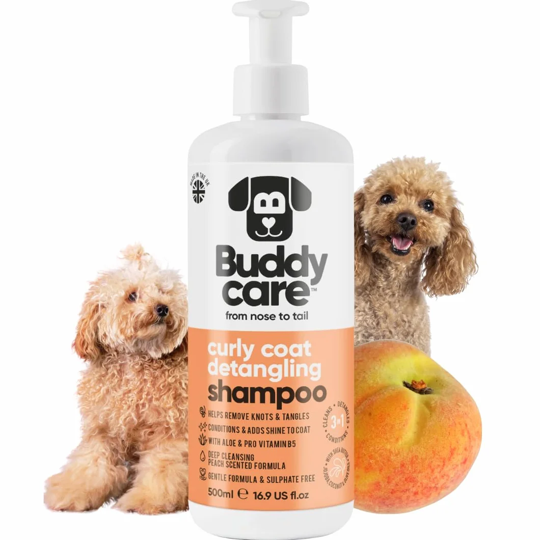 Buddycare Głęboko Oczyszczający Szampon dla Psów z Aloesem i Prowitaminą B5 500 ml