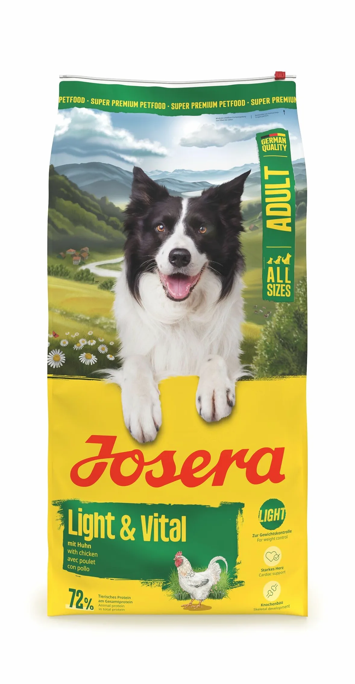 JOSERA Adult Light & Vital kurczak sucha karma premium dla psów 12,5 kg