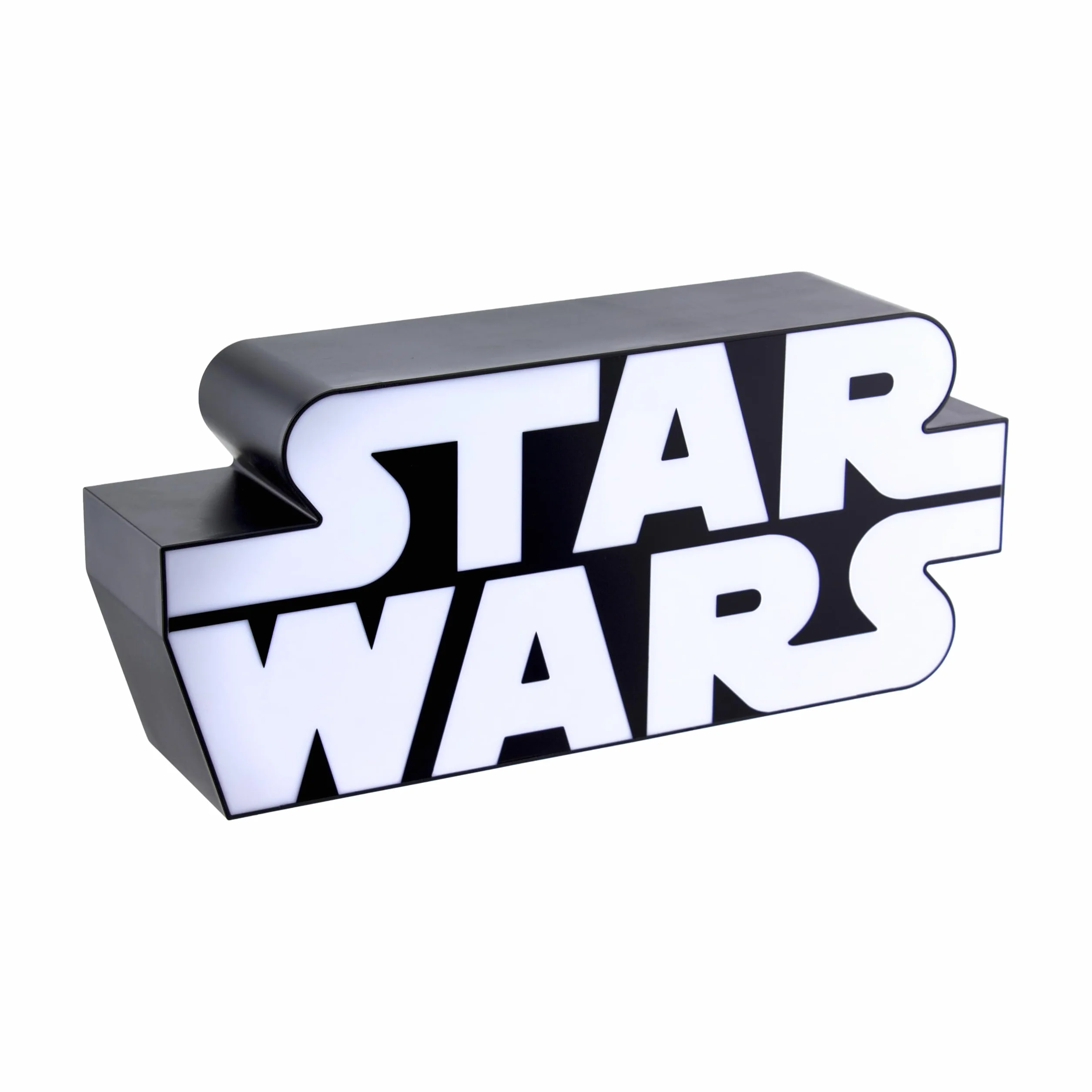 Paladone Star Wars Lampa z Logo, Biały/Czarny, 24 x 24 x 10 cm