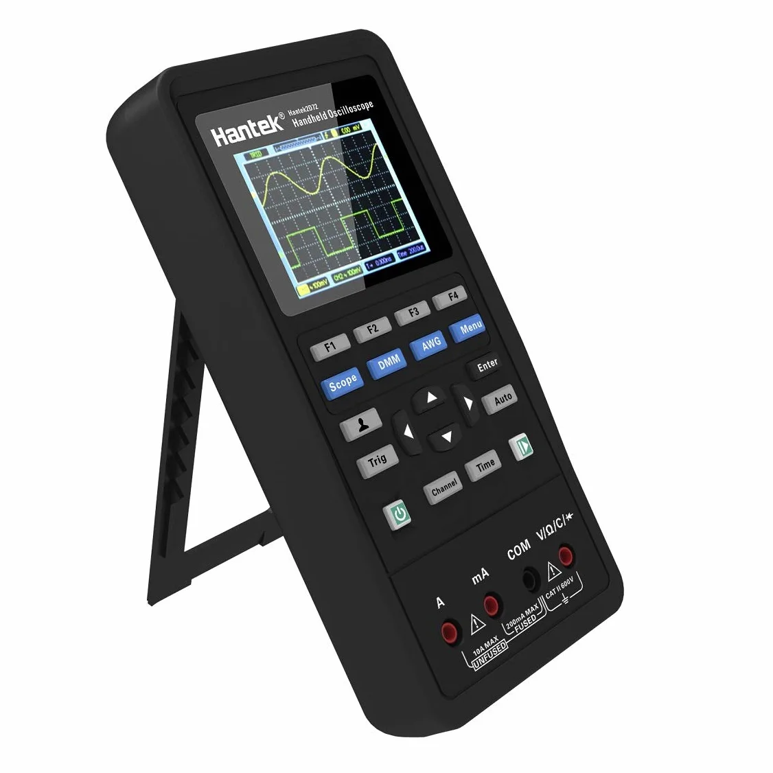 Hantek 2C42 Cyfrowy Oscyloskop Multimetr USB Przenośny 2 kanały 40 MHz 250MSa/s Wielofunkcyjność Próbnik