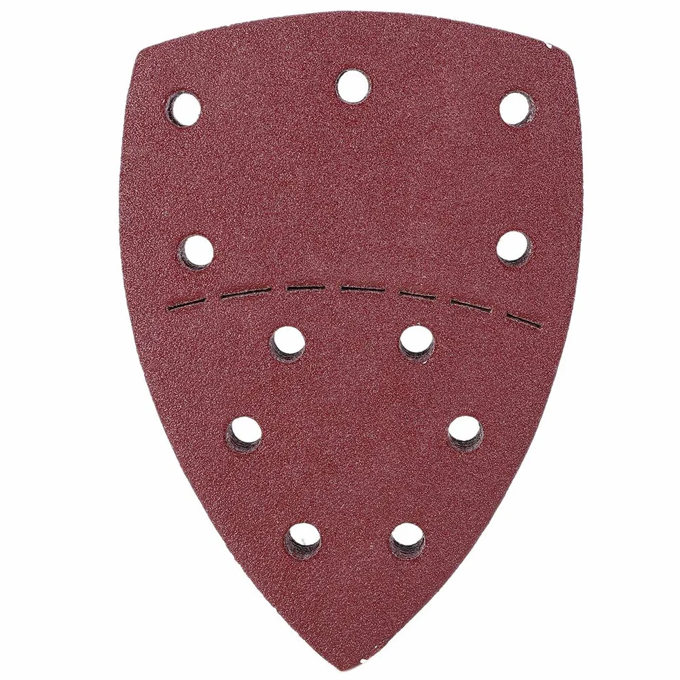 Papier ścierny 60 sztuk 11 otworów 40-240 ziarna 140x140x100mm do szlifierki myszy