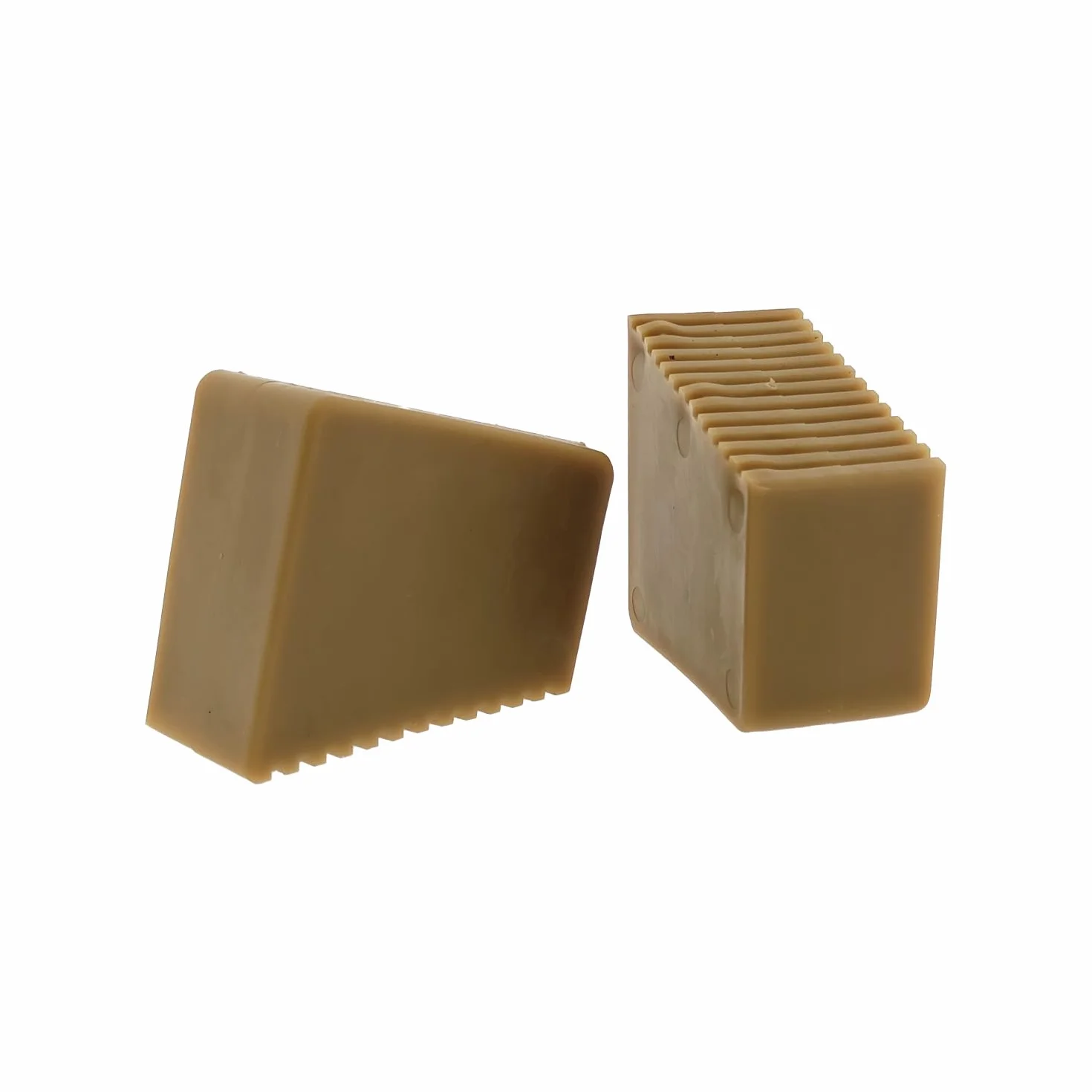 4 x stopka drabiny do drabiny stojącej do belek 60 x 22 mm, gumowe nóżki drabiny antypoślizgowe