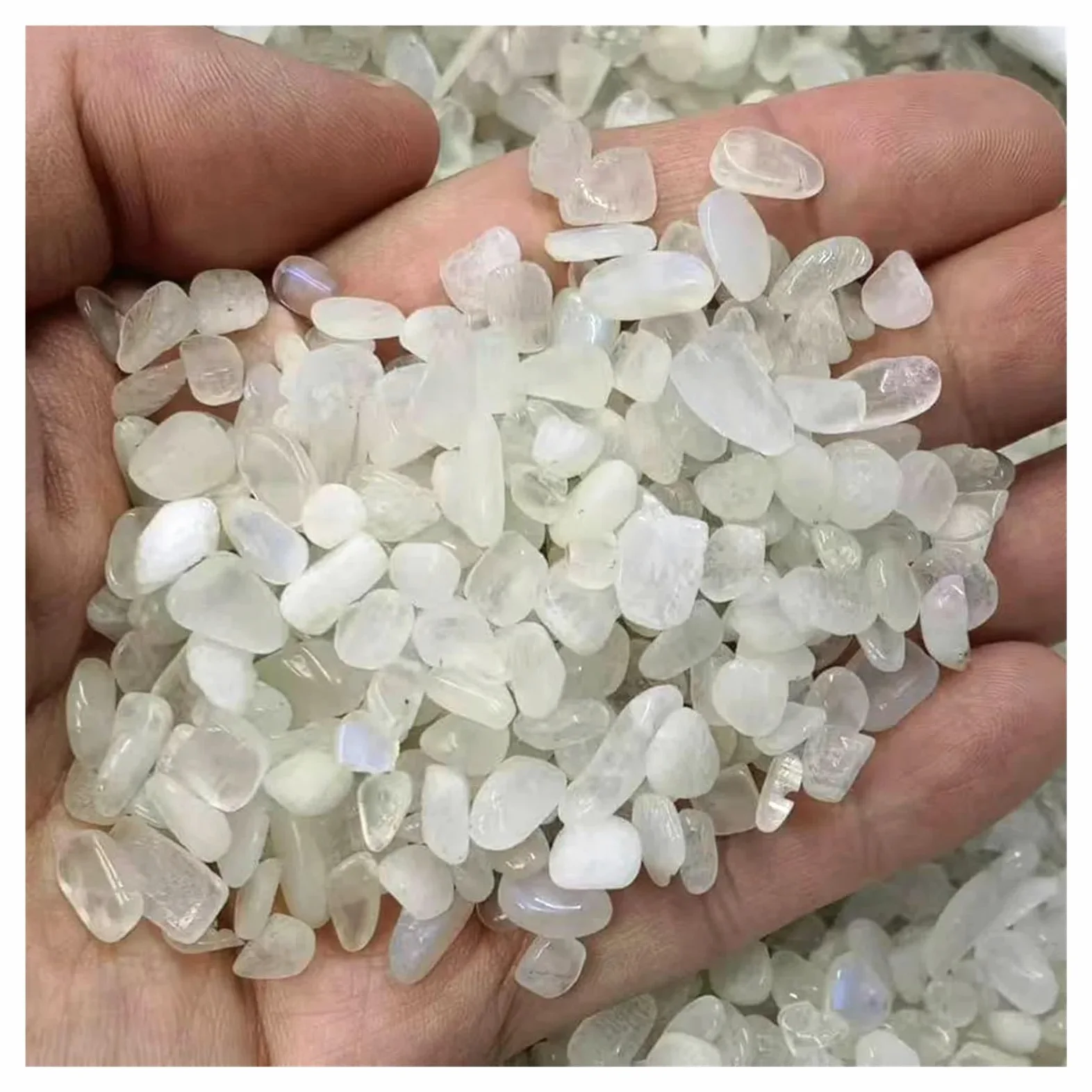 Naturalny podłoże kwarcowe do akwariów, Akwarium Żwir Kryształy Kamienie kwarcowe Multicolor 1-10mm 20g 50g 100g(Color 26,100g)