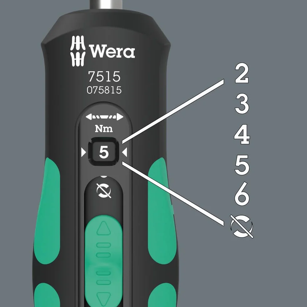 Wera 5075815001 Wkrętak, Wielokolorowy, 1/4"