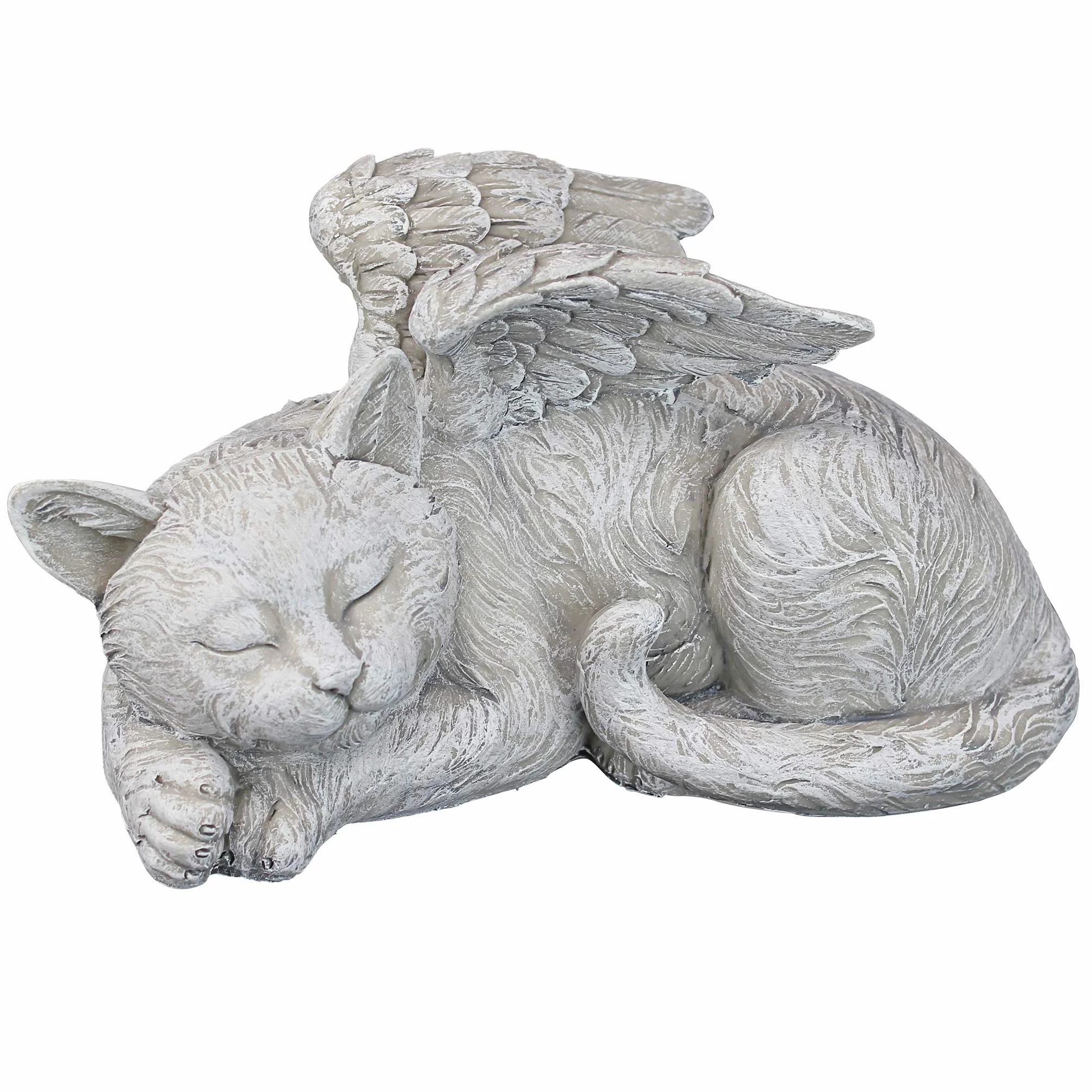 Design Toscano Anioł kota figurka nagrobna 14 x 10 x 12,5 cm