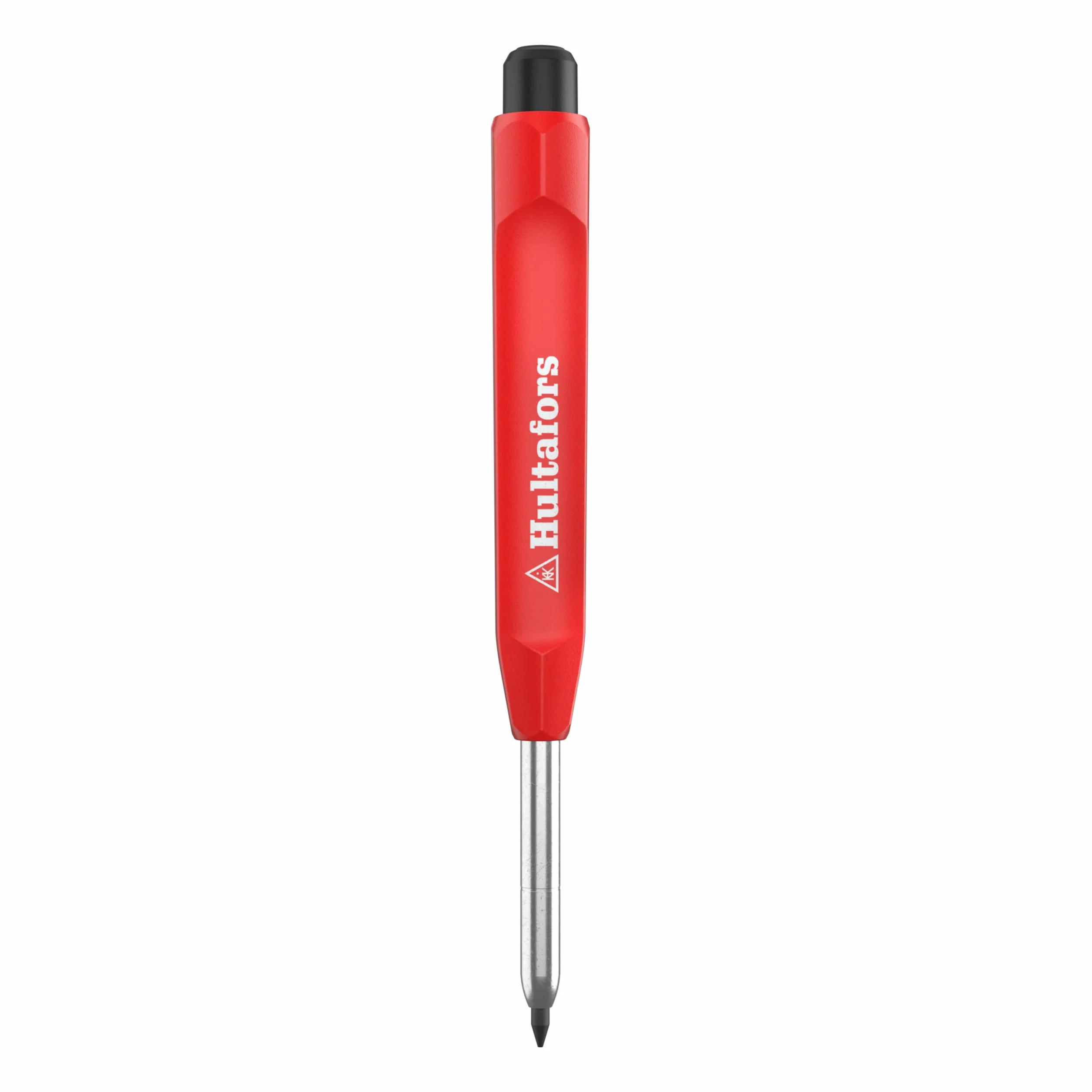 Hultafors Profesjonalny marker do głębokich otworów z trwałym grafitowym ołowiem i temperówką, 1 sztuka