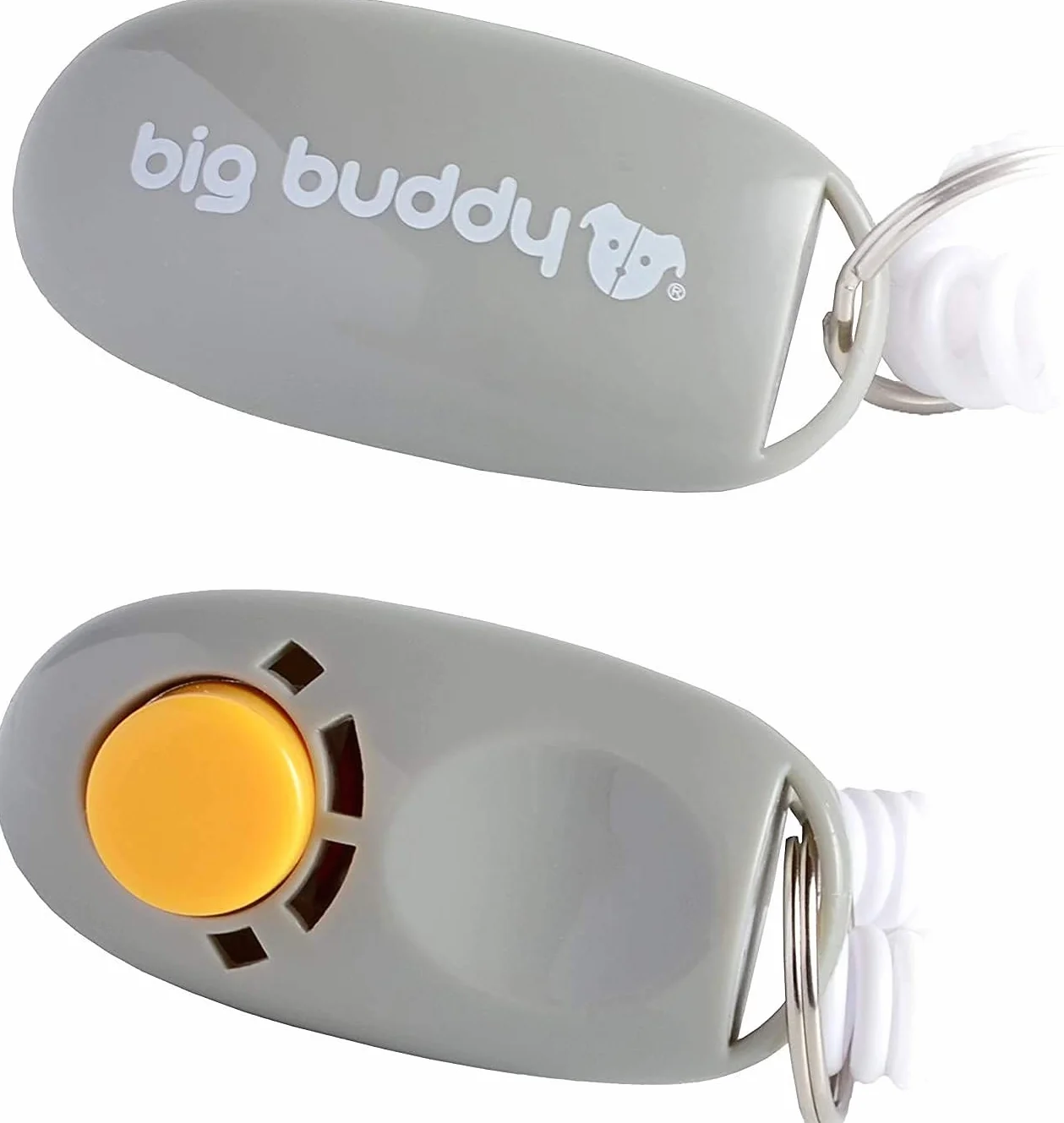 big buddy® Profesjonalny clicker z elastycznym paskiem na rękę | clicker dla psów, kotów i koni, trening psów