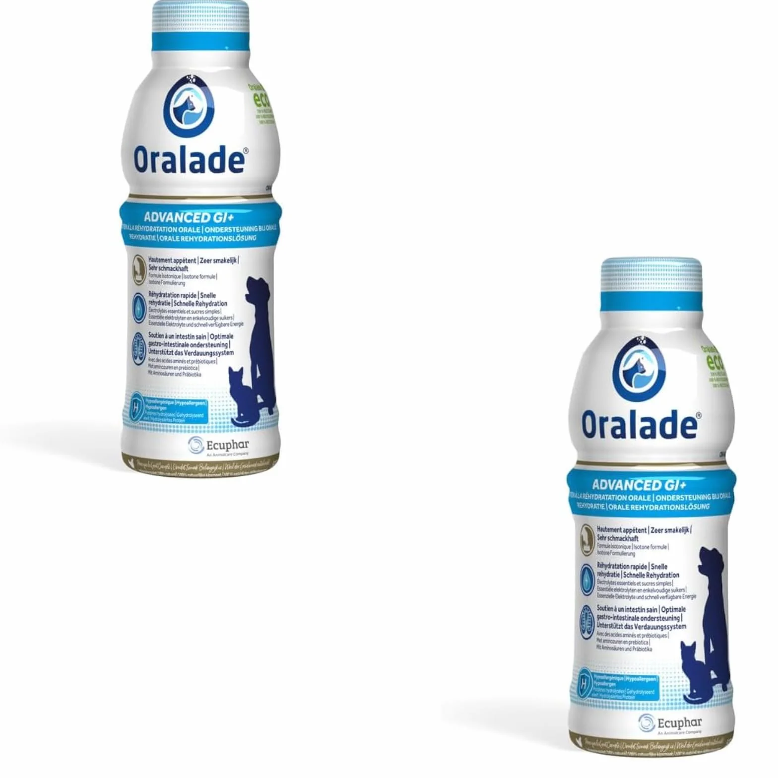 Oralade GI Support smaczne rozwiązanie dla psów i kotów – dwupak – 2 x 500 ml