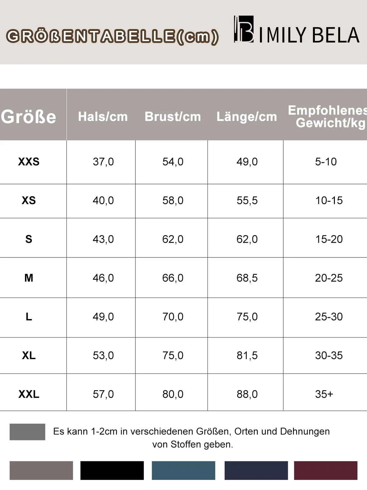 Imily Bela Sweter dla psa, polarowy, golf, płaszcz dla psa, ciepła kamizelka, sweter, kurtka dla psa, odzież zimowa dla małych, średnich i dużych psów, czarny, L