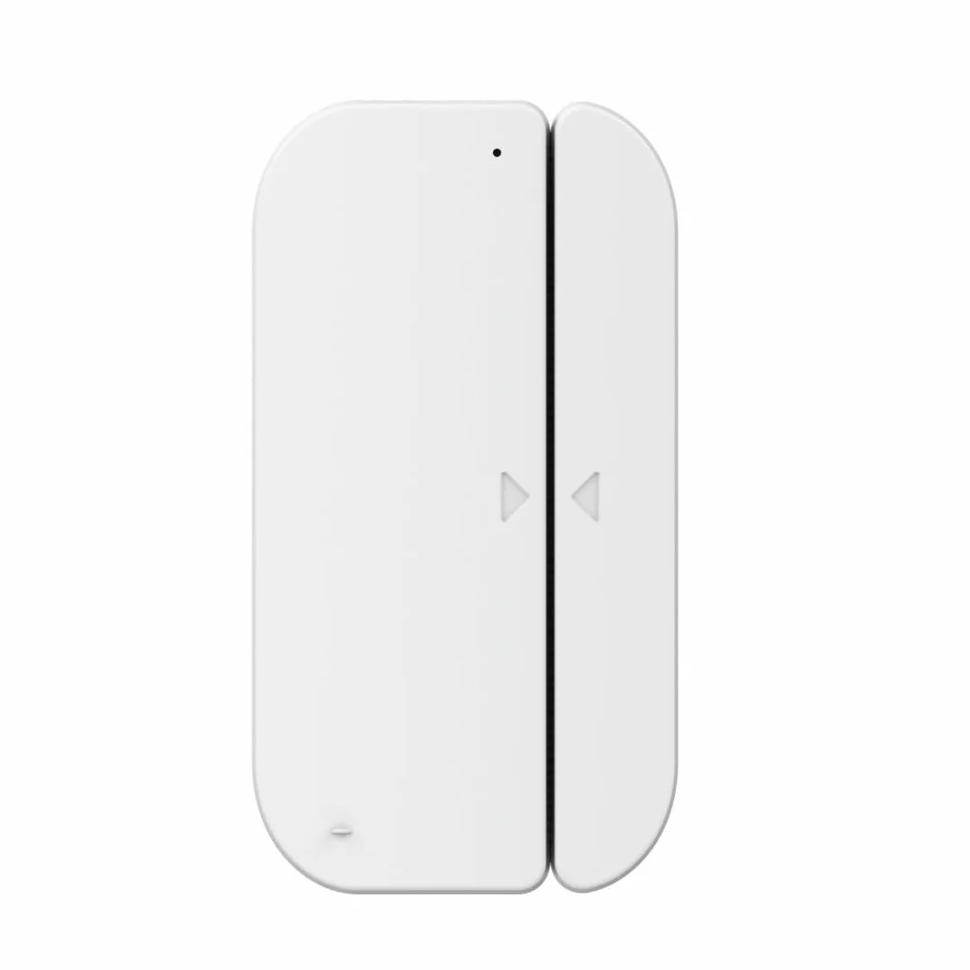 Hama Kontakt okienny WiFi (bez huba, czujnik okien/drzwi z zestykiem magnetycznym, alarm na telefon komórkowy, 2,4 GHz, darmowa aplikacja, zasilanie baterią) alarm okienny/drzwi