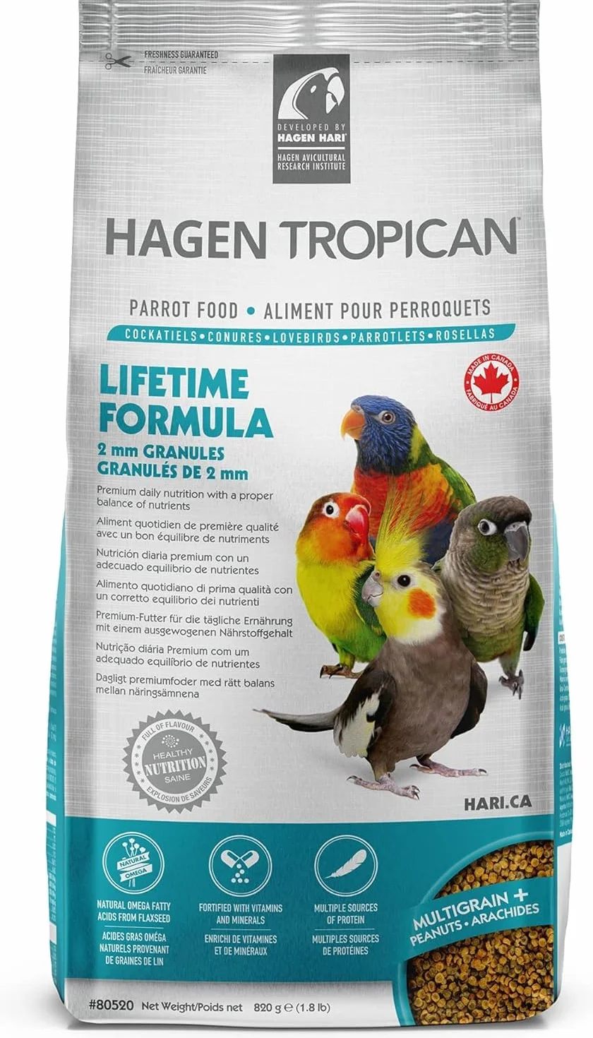 Hagen Tropican Loros Pequeños 820 g
