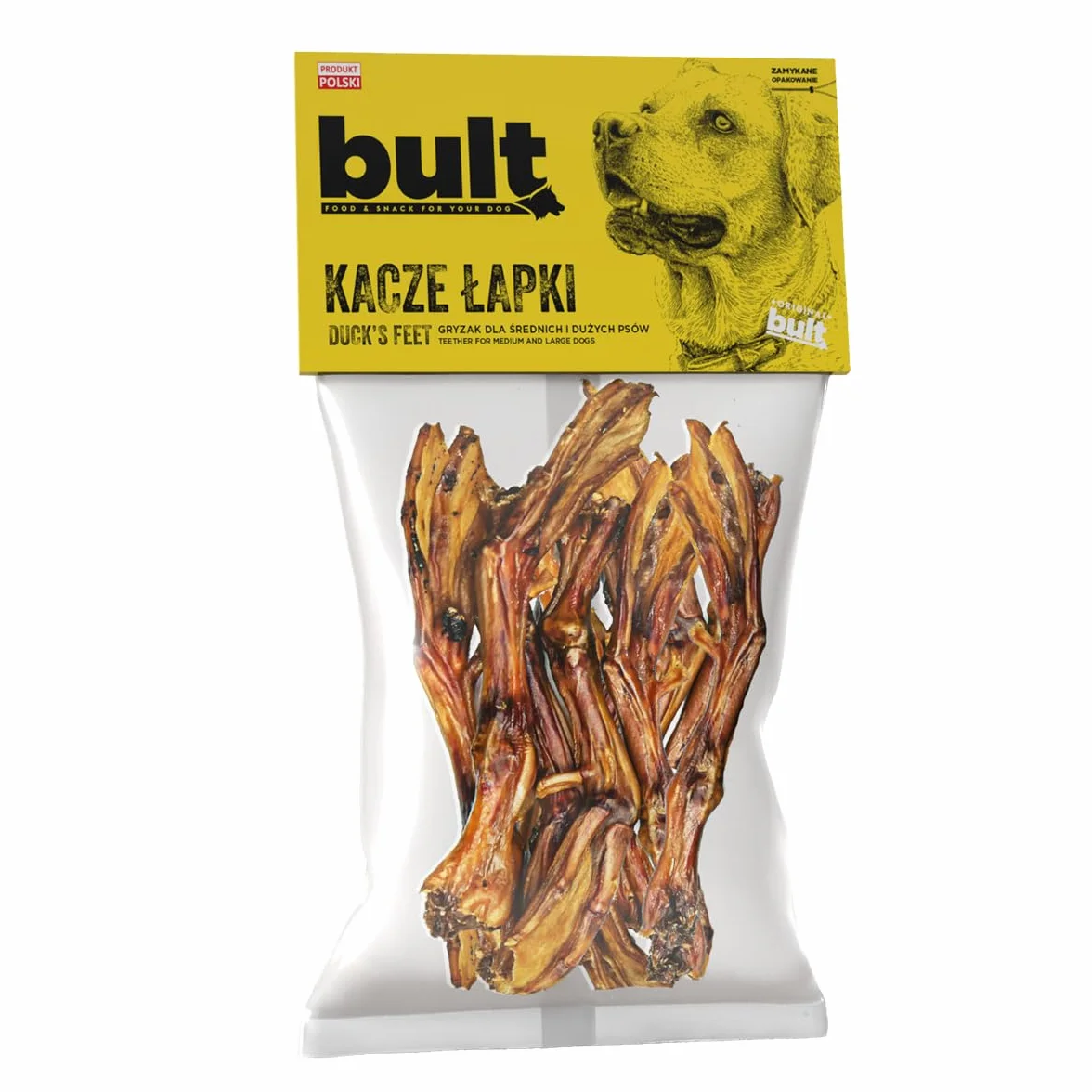 BULT Przysmaki dla psa Kacze Łapki - 5szt