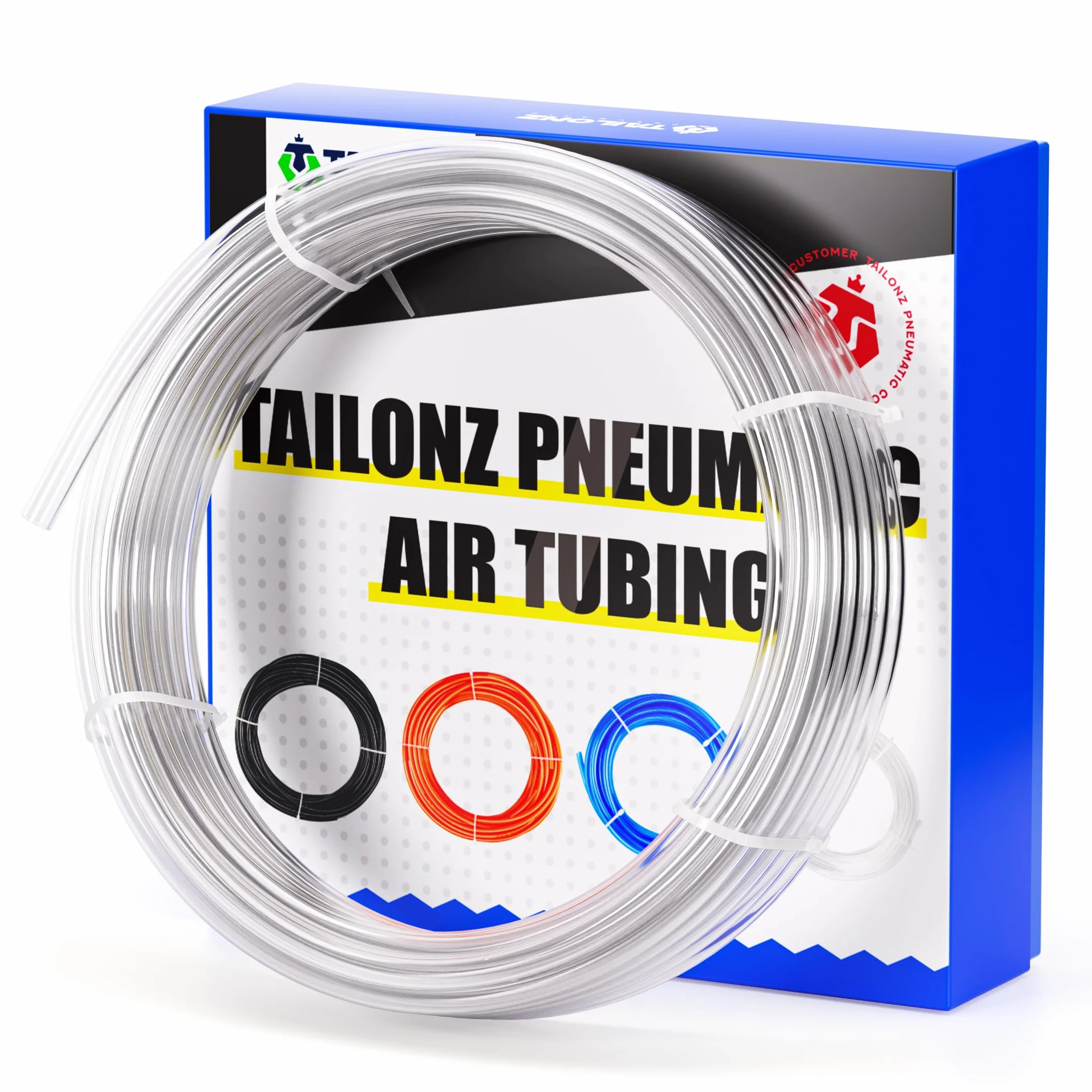 TAILONZ PNEUMATIC Czysty 6 mm OD 10 metrów PU rura powietrzna wąż Pu wąż powietrza do przewodów powietrznych lub rur transferowych płynu