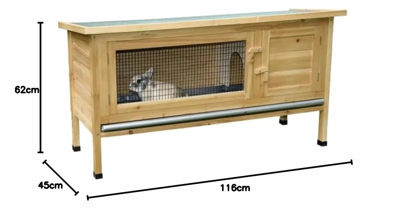 KERBL PET Domek dla gryzoni ALFRED 116 x 45 x 62 cm