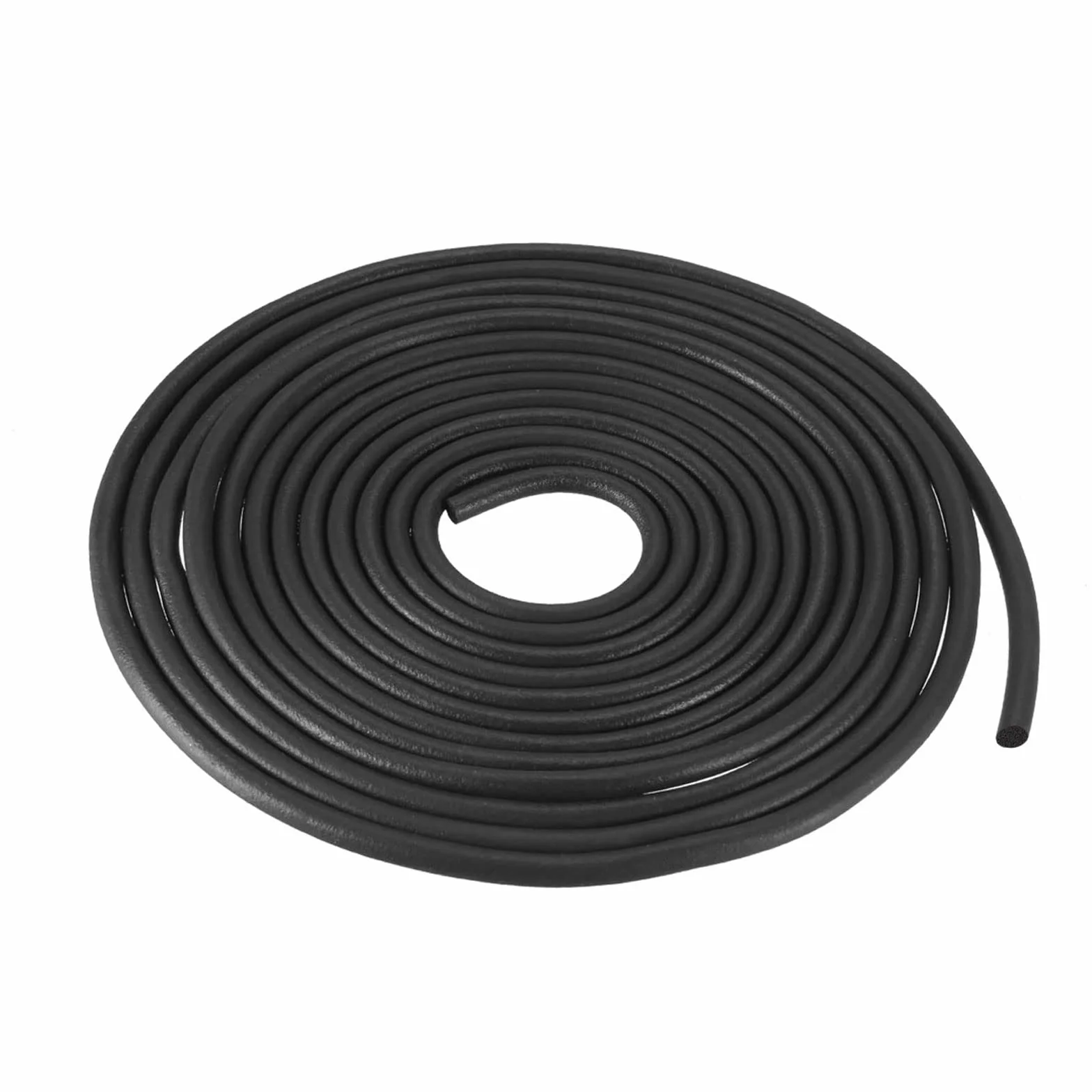 sourcing map Uszczelka z pianki gumowej, 2 mm średnicy x 10 m długości, okrągła, z gumy EPDM, do samodzielnego uszczelnienia, łożyska wkładki, węże piankowe, rzemiosło, uszczelnienie domu