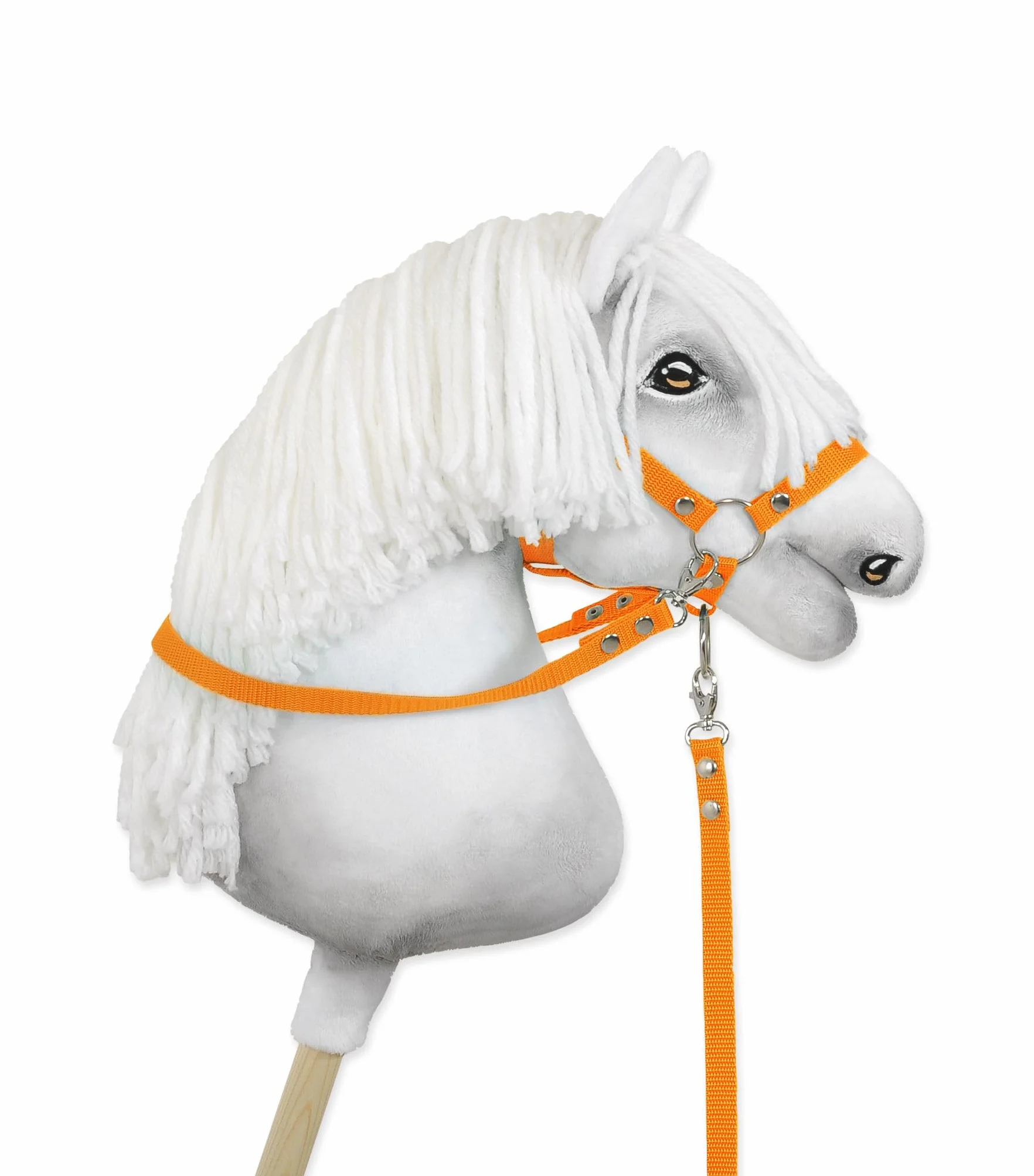 Lotnictwo dla konia Hobby Horse – neonowo-pomarańczowy, bez konia w zestawie.