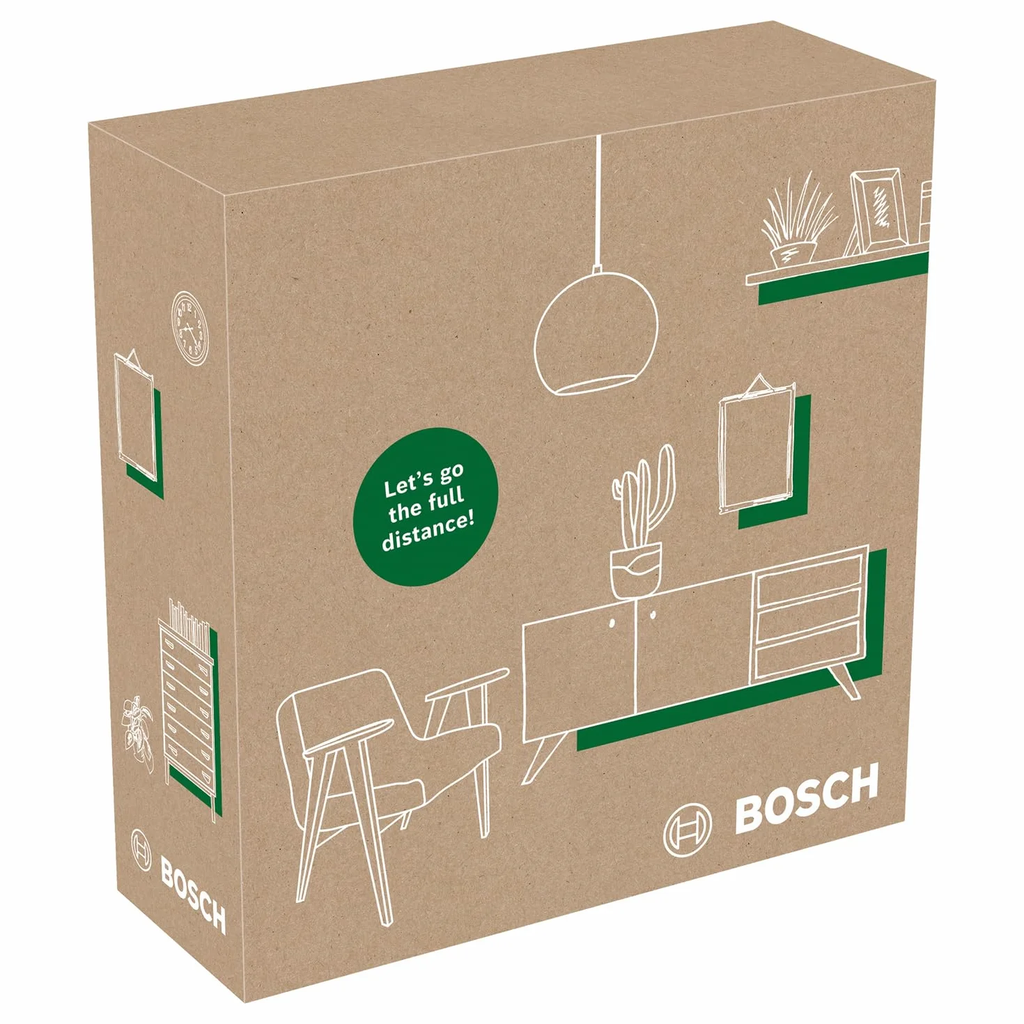 Bosch dalmierz laserowy Zamo czwartej generacji (łatwe i precyzyjne pomiary w zasięgu do 25 m, akumulatorki ładowane przez złącze USB-C®, opakowanie kartonowe E-Commerce)