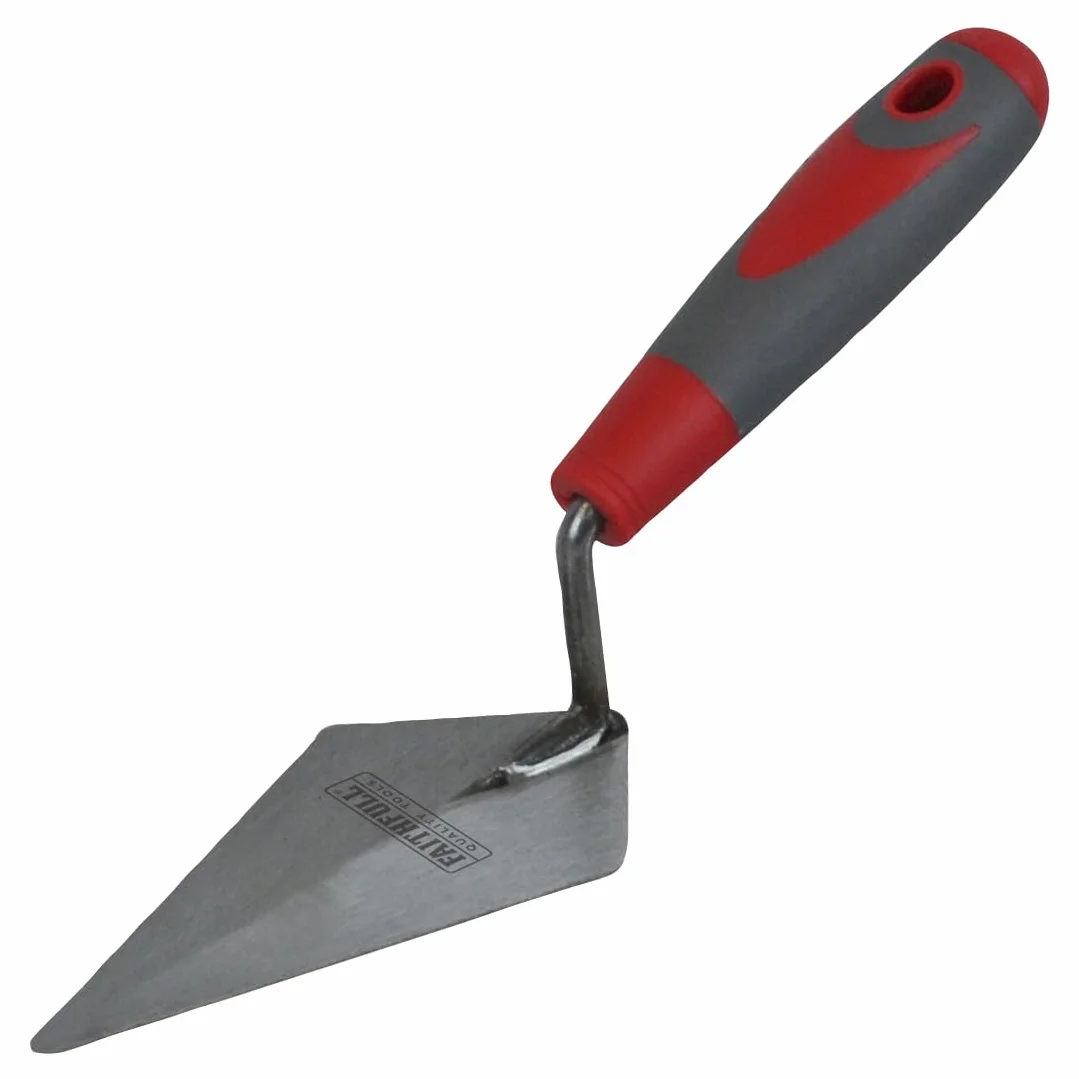 Kielnia do spoin Faithfull Soft-Grip do formowania, naprawy i wymiany zaprawy – ostrze stalowe 150 mm (6 cali)