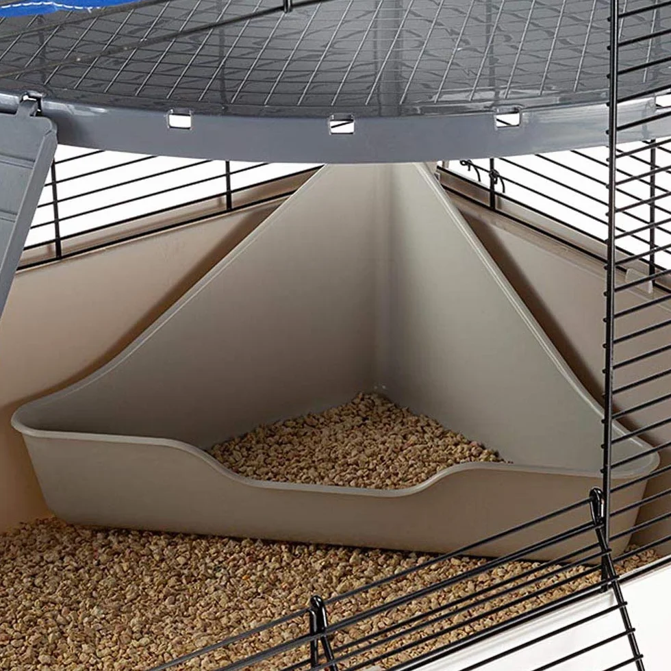 Ferplast domek dla frytek 78x48x70 cm czerwony