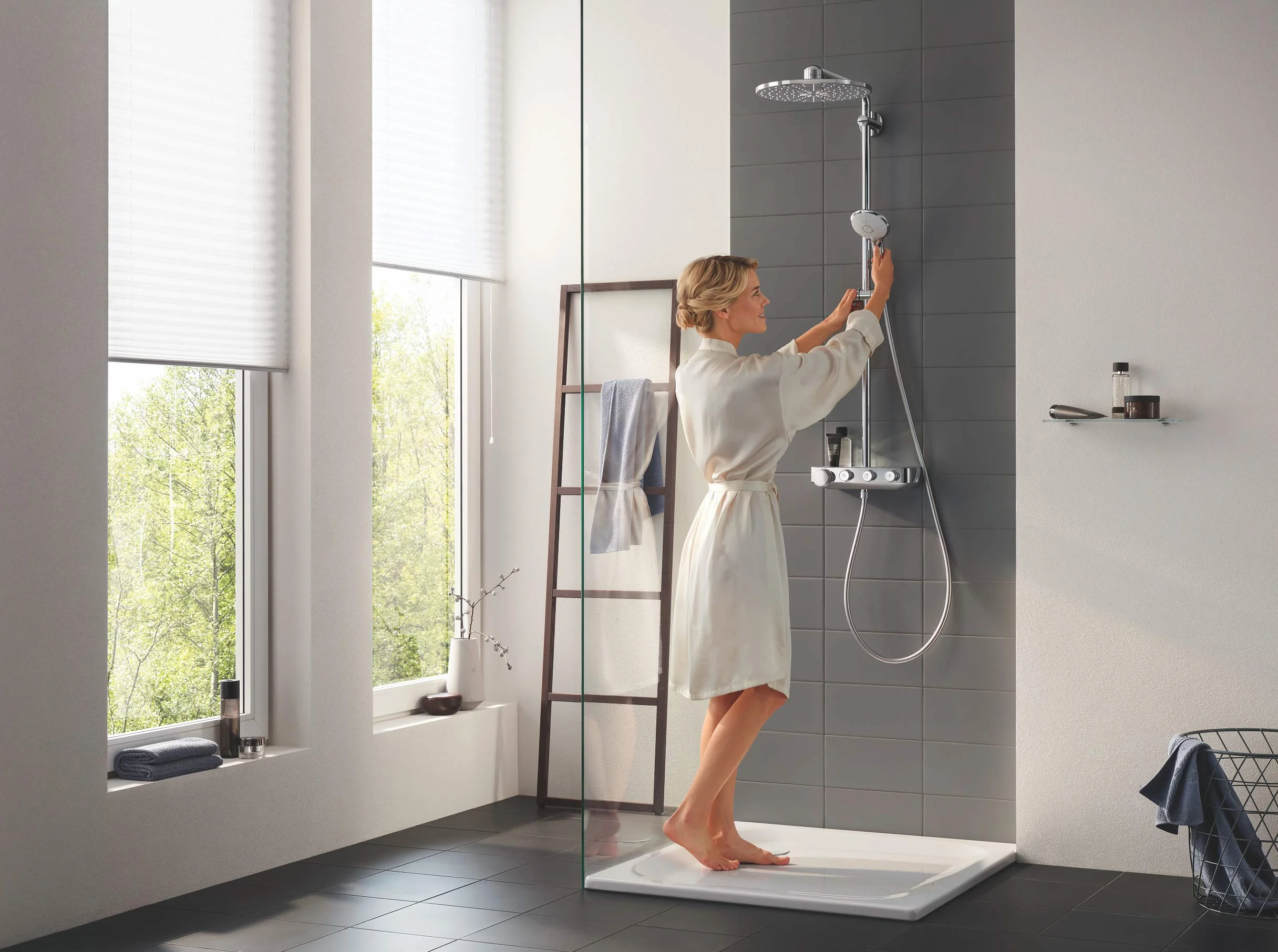 Grohe Euphoria SmartControl System 310 Duo, system prysznicowy z bateri? termostatyczn?, monta? ?cienny, chrom - 26507000
