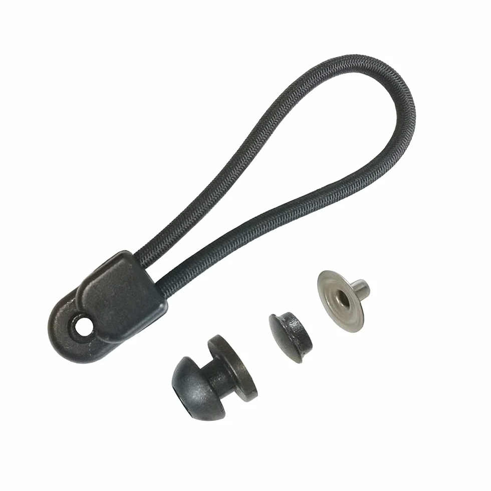 10 zestawów Stayput Shock Cord Loop Bungee Clip Pull Tie Down Tarp Canvas Pokrętła do Marine Truck Car RV Boat Covers