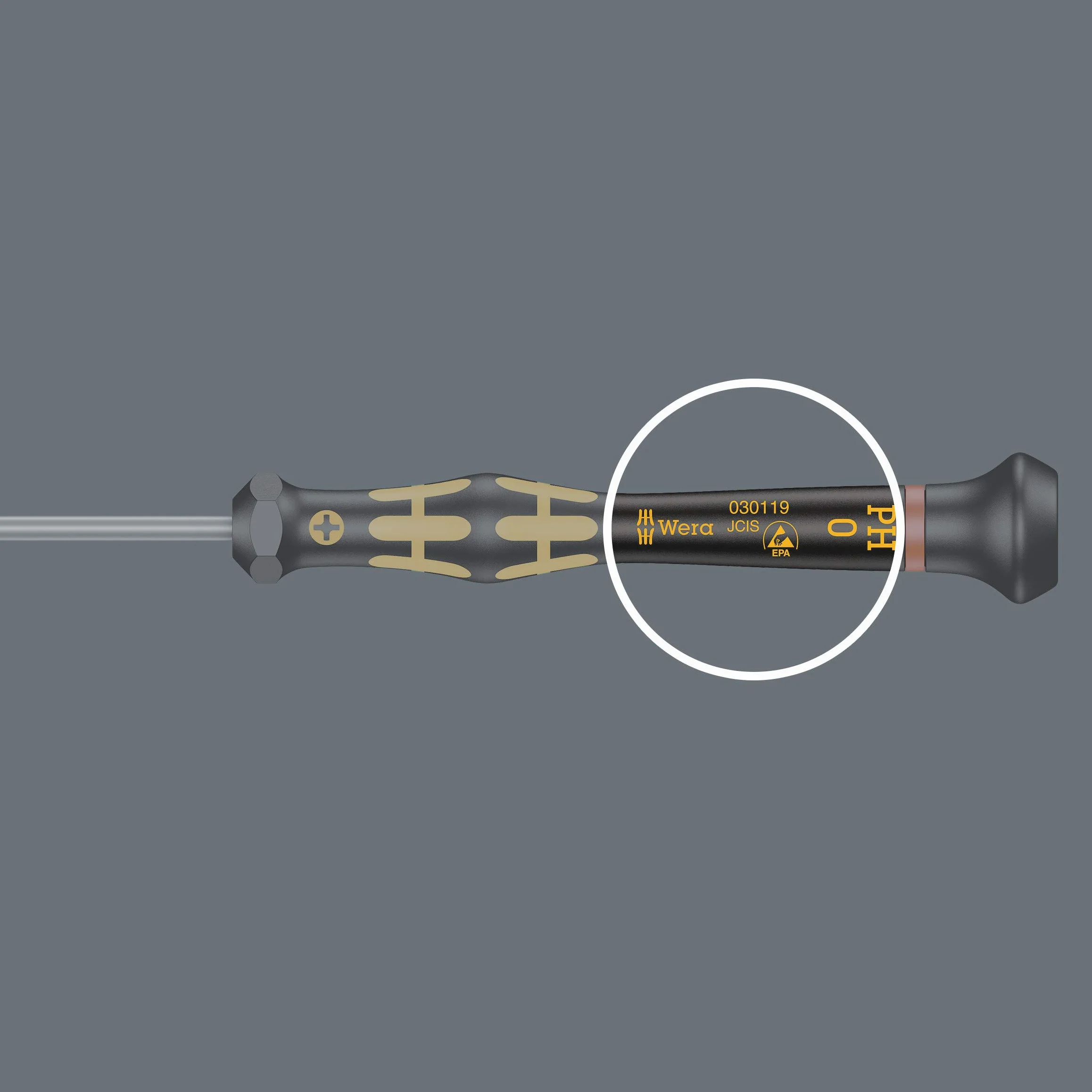 Wera Wkrętak precyzyjny płaski ESD 2 x 0,4 x 60 mm 1578 A
