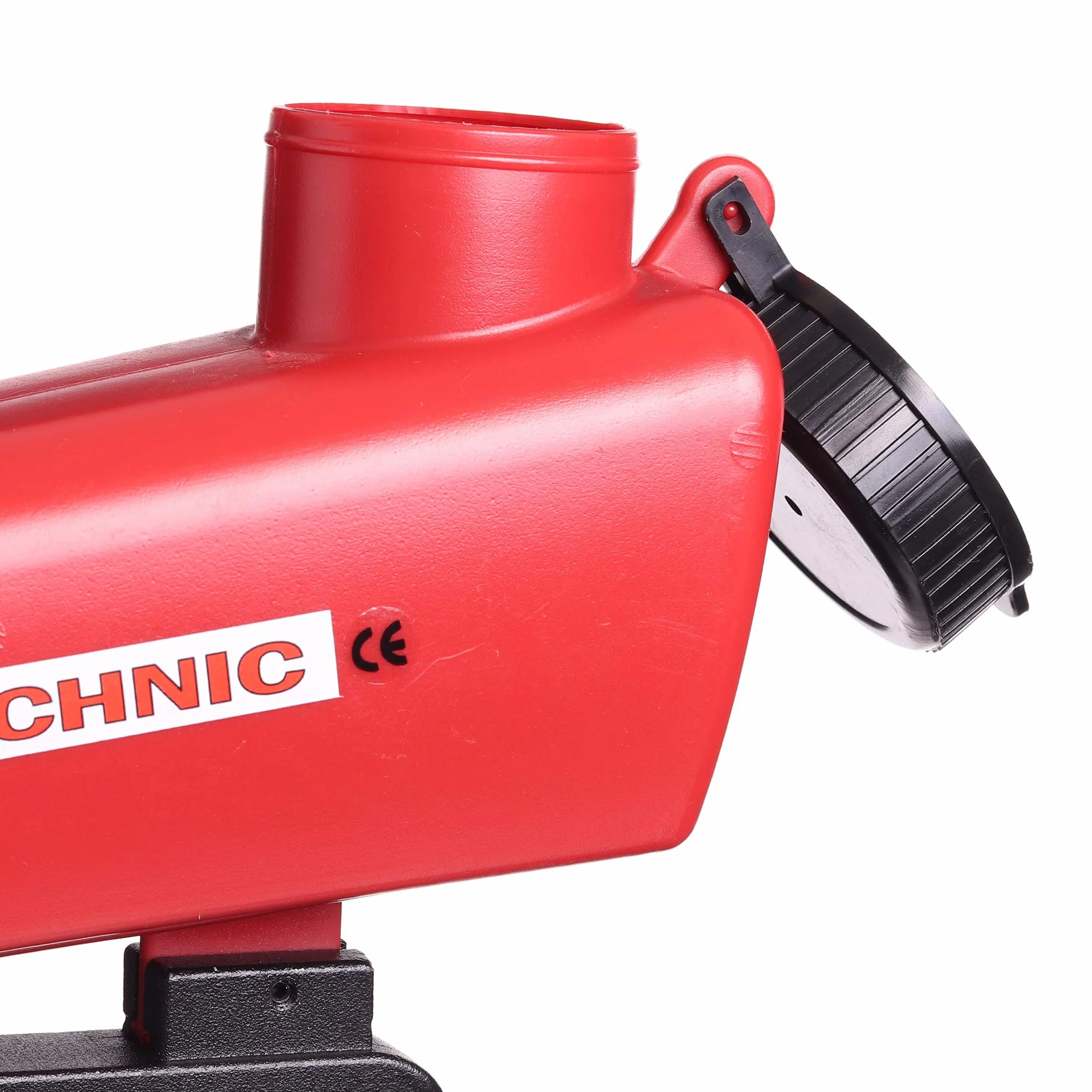 TC TECHNIC Technic ręczny pistolet do piaskowania, sprężone powietrze, lejek, zawór odcinający, poręczny, do surowych krawędzi, narożników, zardzewiałych miejsc