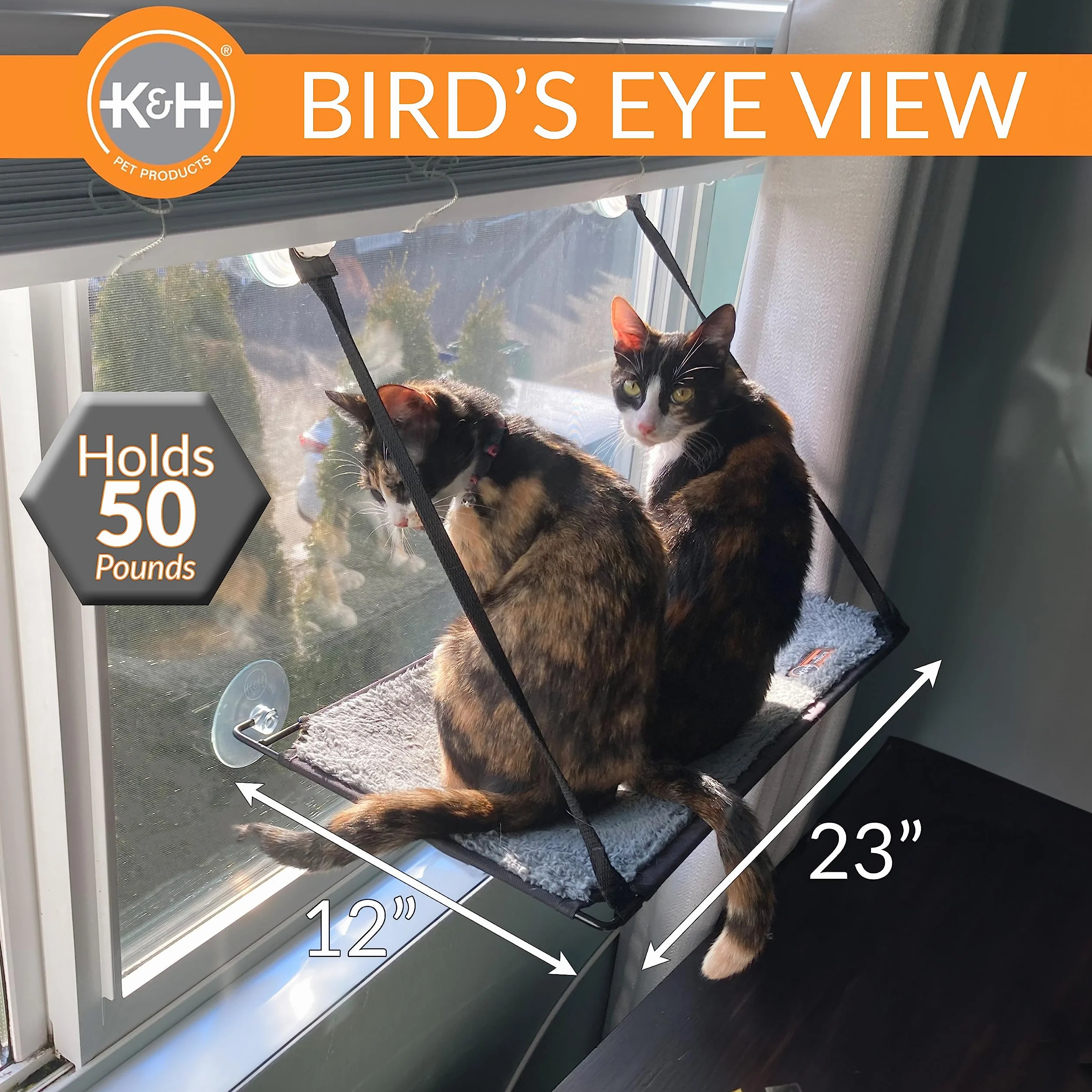 K&H EZ Window Mount Kitty Sill łóżko dla kota