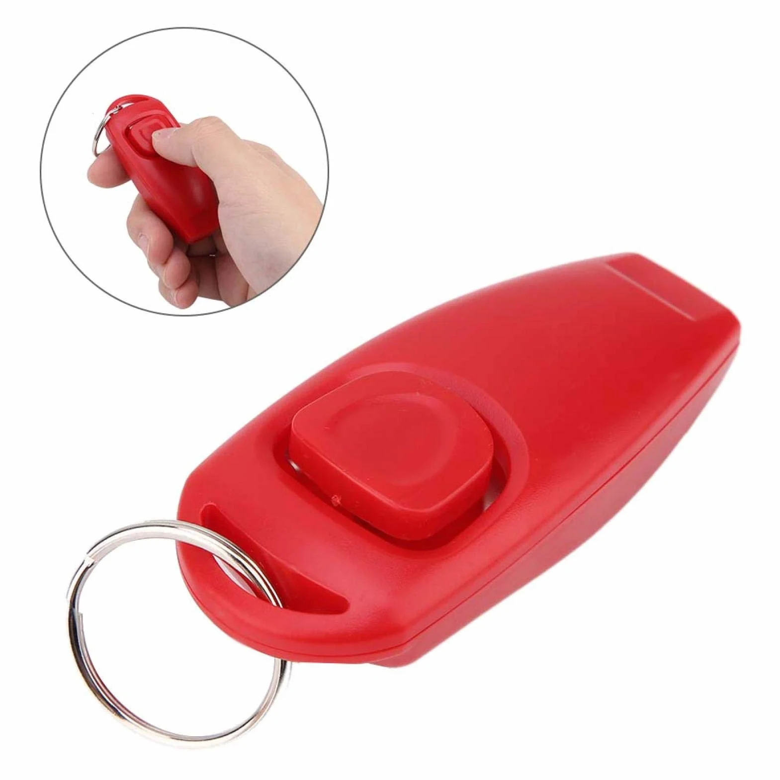 Pet Training Tools Pet Clicker fajka do treningu w pomieszczeniach (czerwona) cat clicker dog whistle Hund visselpipor