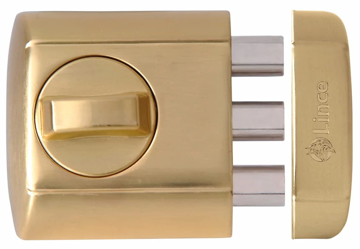 Lince Zamek Supra Key 4930-Hl mosiężna powłoka