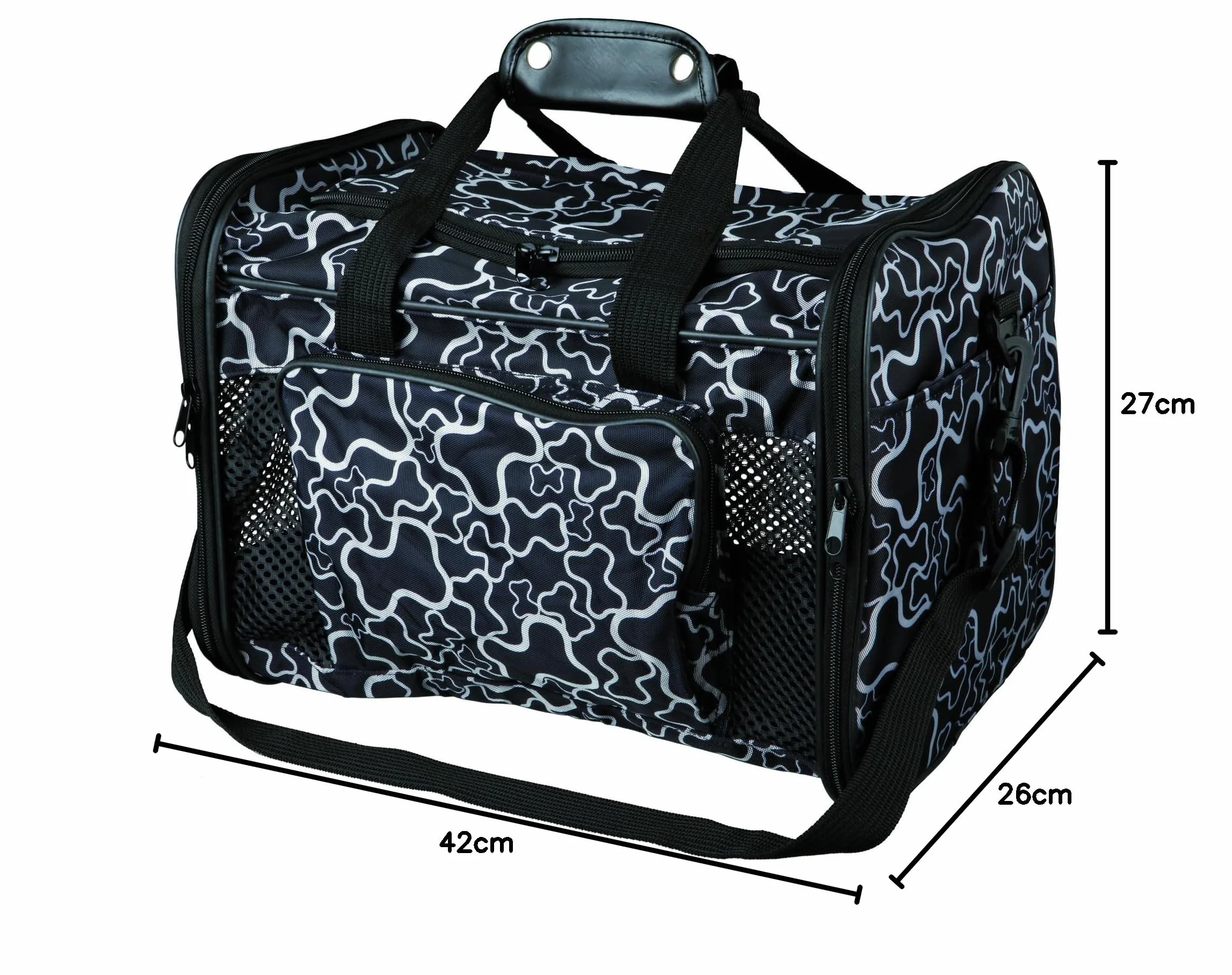 Trixie 2889 'Adrina' torba nylonowa 26, 27, 42 cm, czarna
