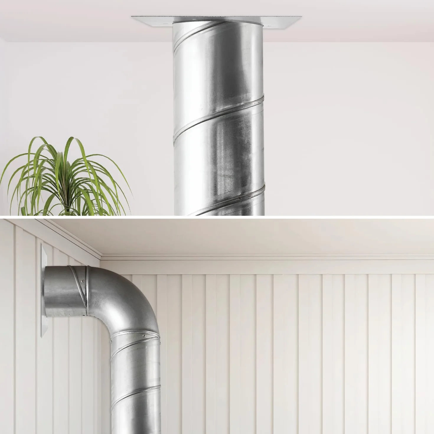 Vent Systems Kołnierz złącza kanałowego 15 cm z gumową uszczelką EDPM adapter odpowietrzający suszarki