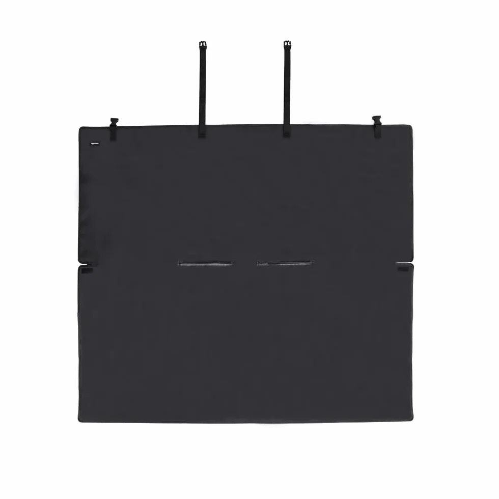 Amazon Basics Osłona na tylne siedzenie, wodoodporna, ochraniacz dla zwierząt domowych, 142,24 cm x 119,38 cm, czarny