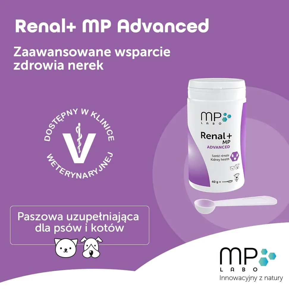 MP Labo Renal + MP Advanced 40 g zdrowie nerek dla psów i kotów