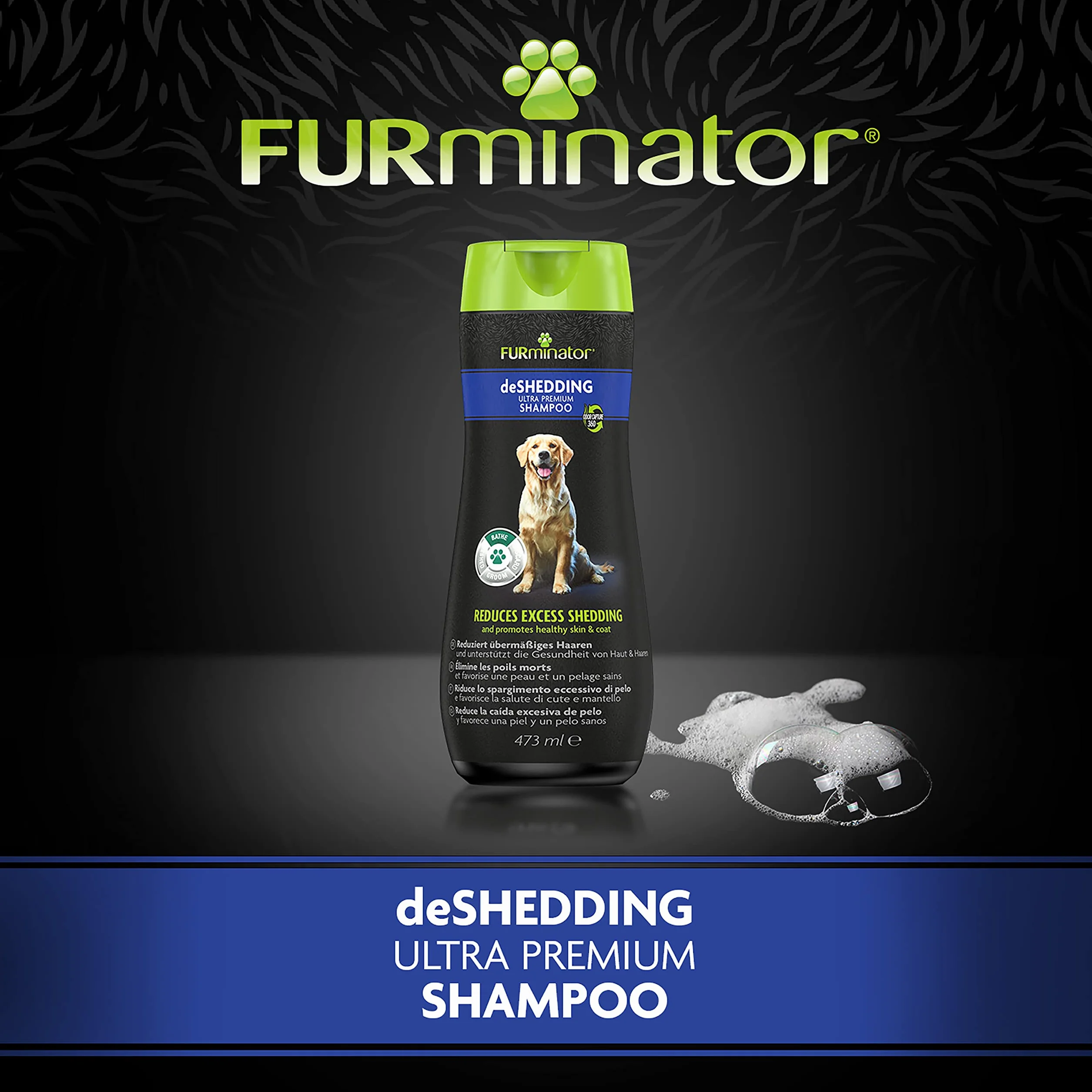 FURminator deShedding szampon dla psów 473 ml
