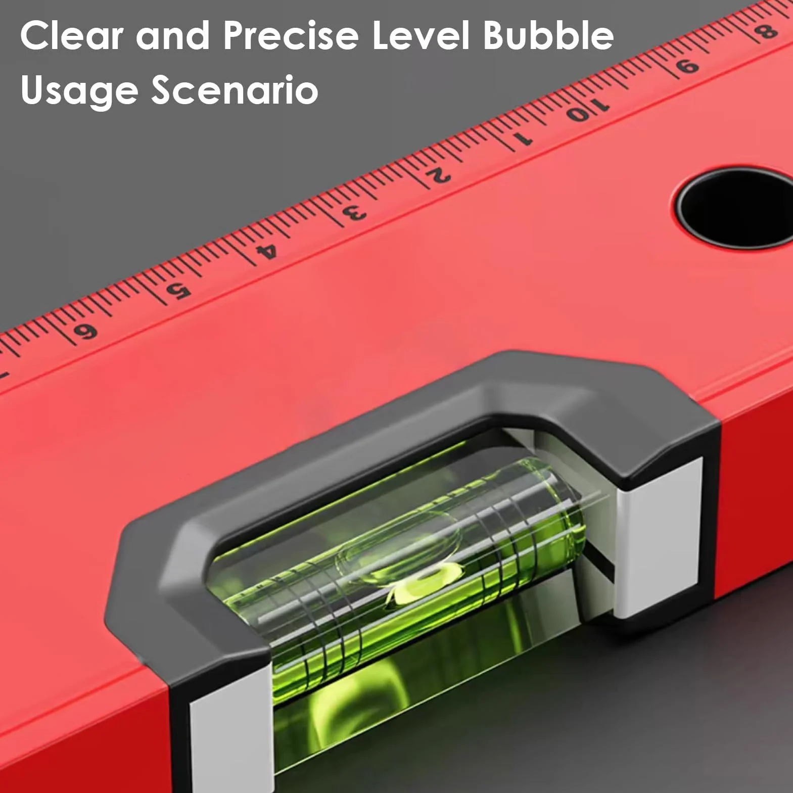 Mini poziomica kwadratowa 15×15×40 mm Bubble Spirit Level precyzyjna do aparatu kempingu