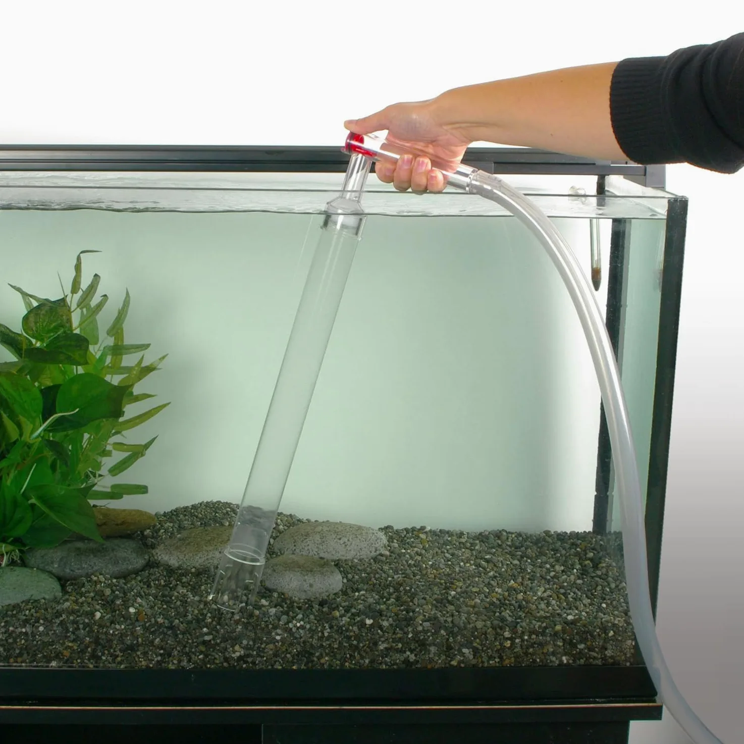 Fluval Zestaw do czyszczenia żwiru A370 czarny