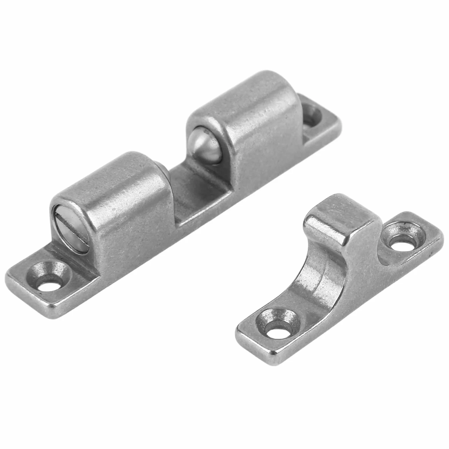 Zatrzask Drzwi Szafki Stal Nierdzewna 304 70 mm Podwójna Kulka