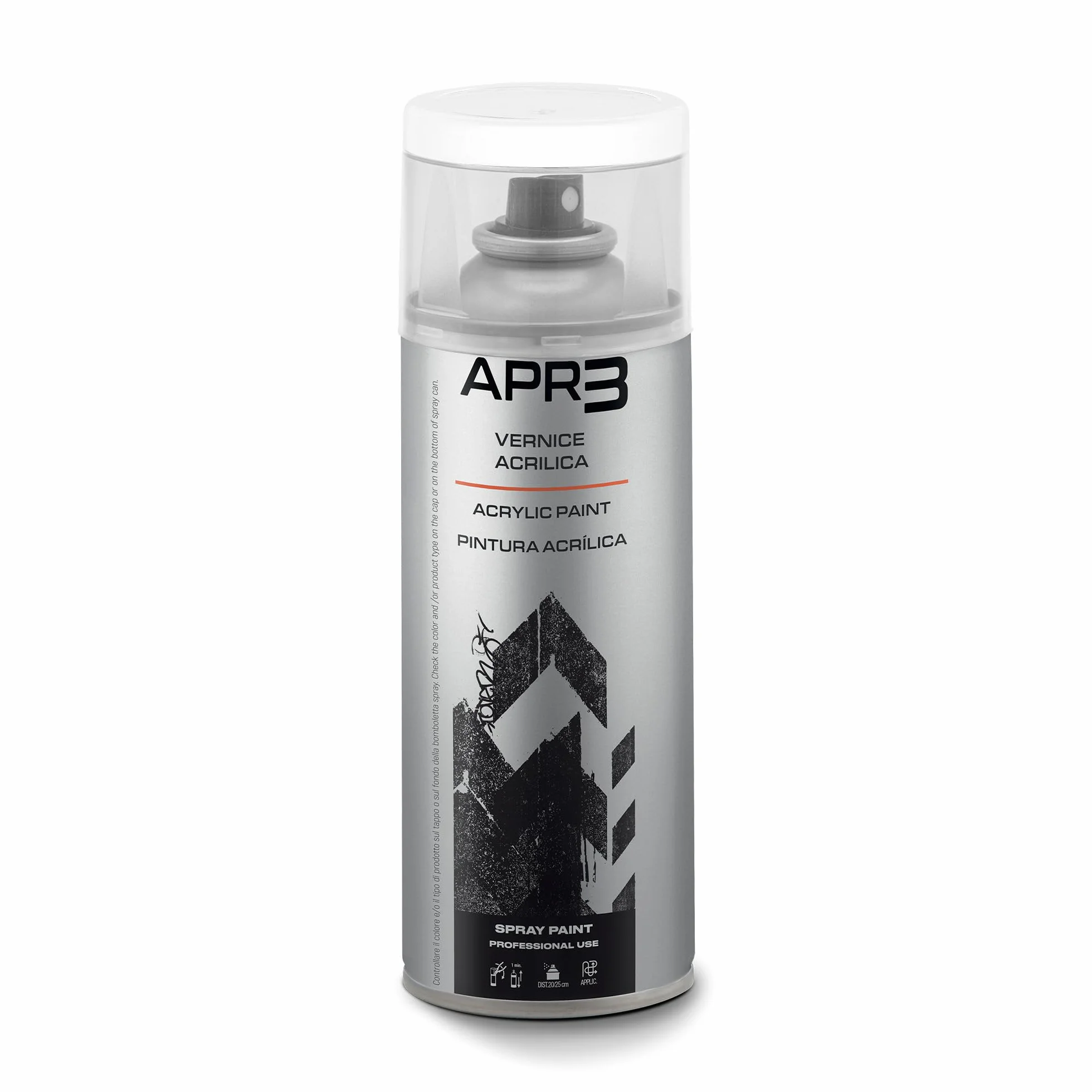 Lakier Akrylowy Uniwersalny RAL 9010 BIAŁY POŁYSK - APR3 S400PAST.3 Puszka z Aerozolem z Blachy Ocynowanej, w 100% Nadaje się do Recyklingu 400 ml.