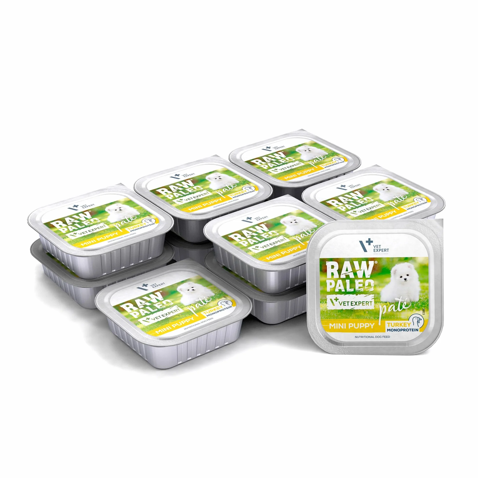 PATE MINI PUPPY TURKEY 12x150g - mokra karma dla szczeniąt - indyk