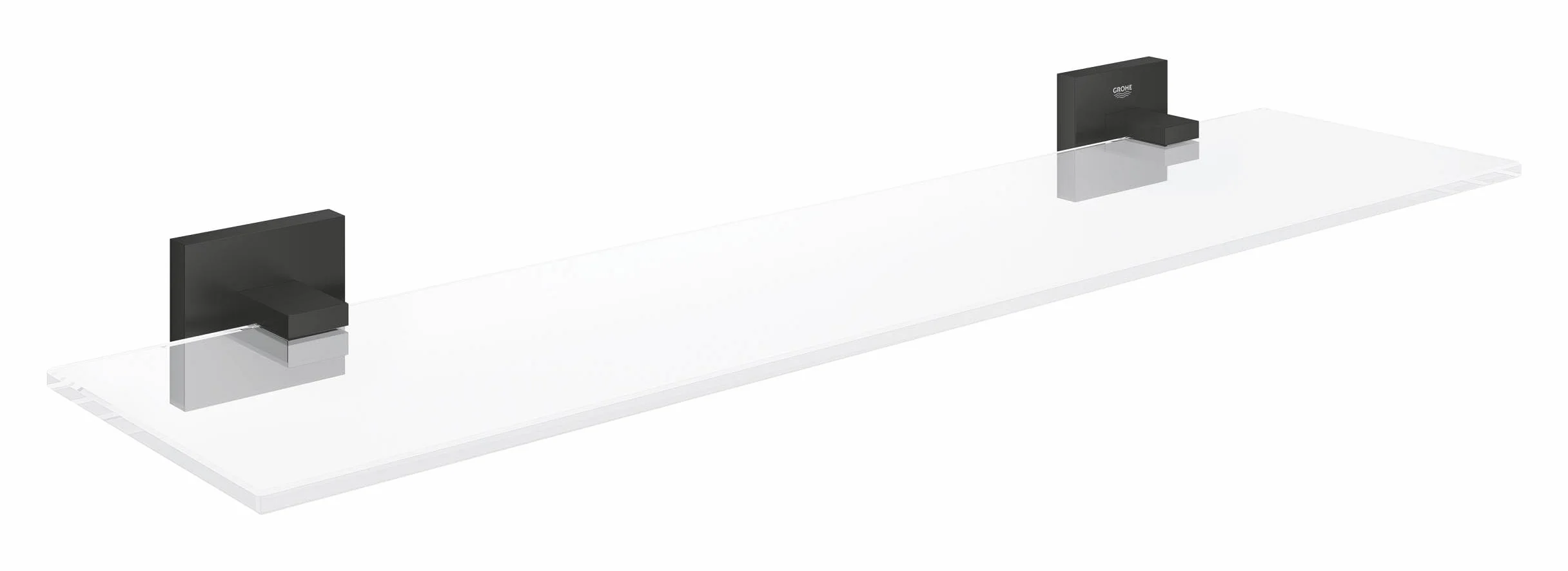 GROHE 411092430 Start Cube Shelf szklana półka, matowa czerń