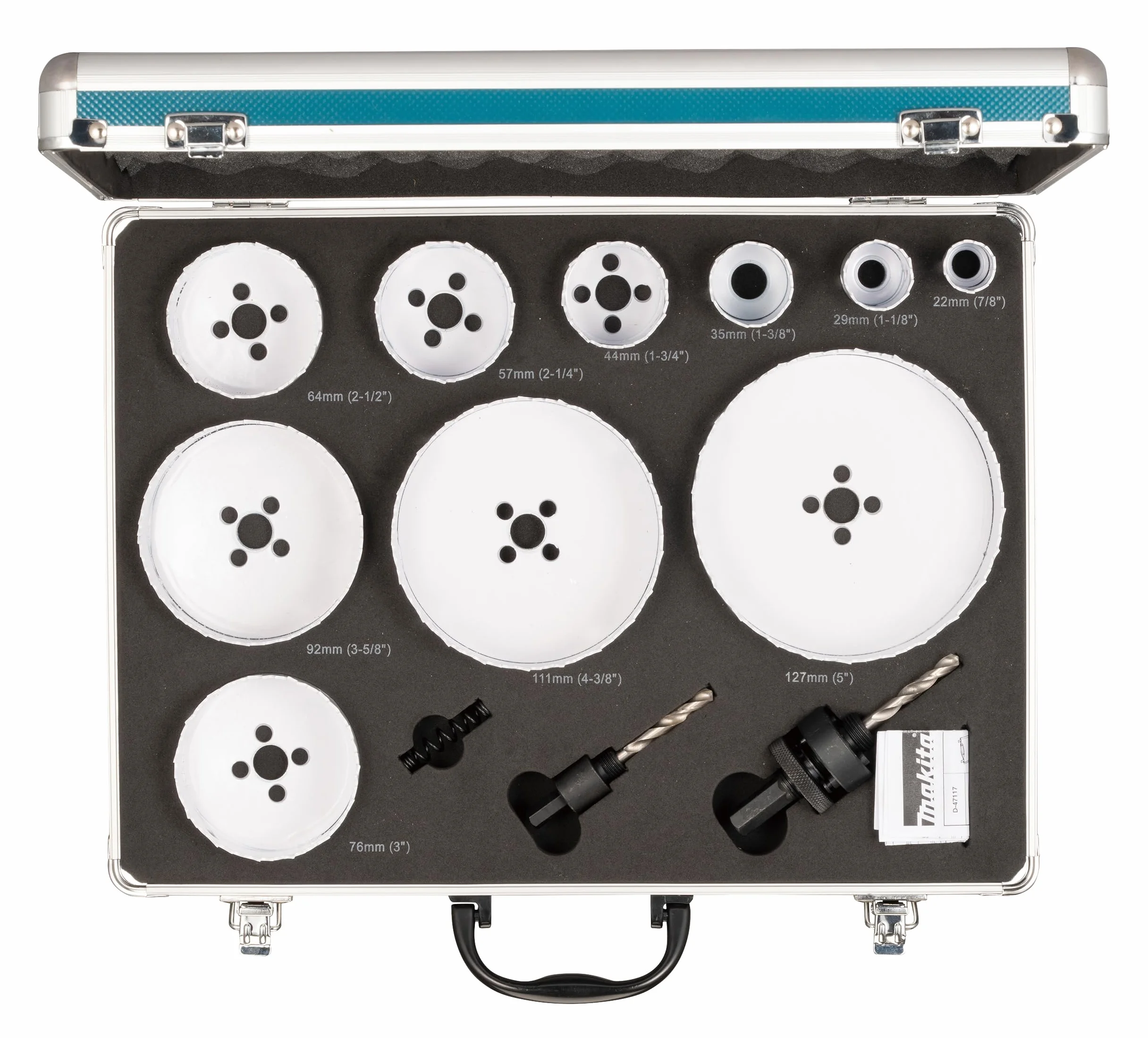 Makita D-75764 13-częściowy zestaw otwornic General BiM