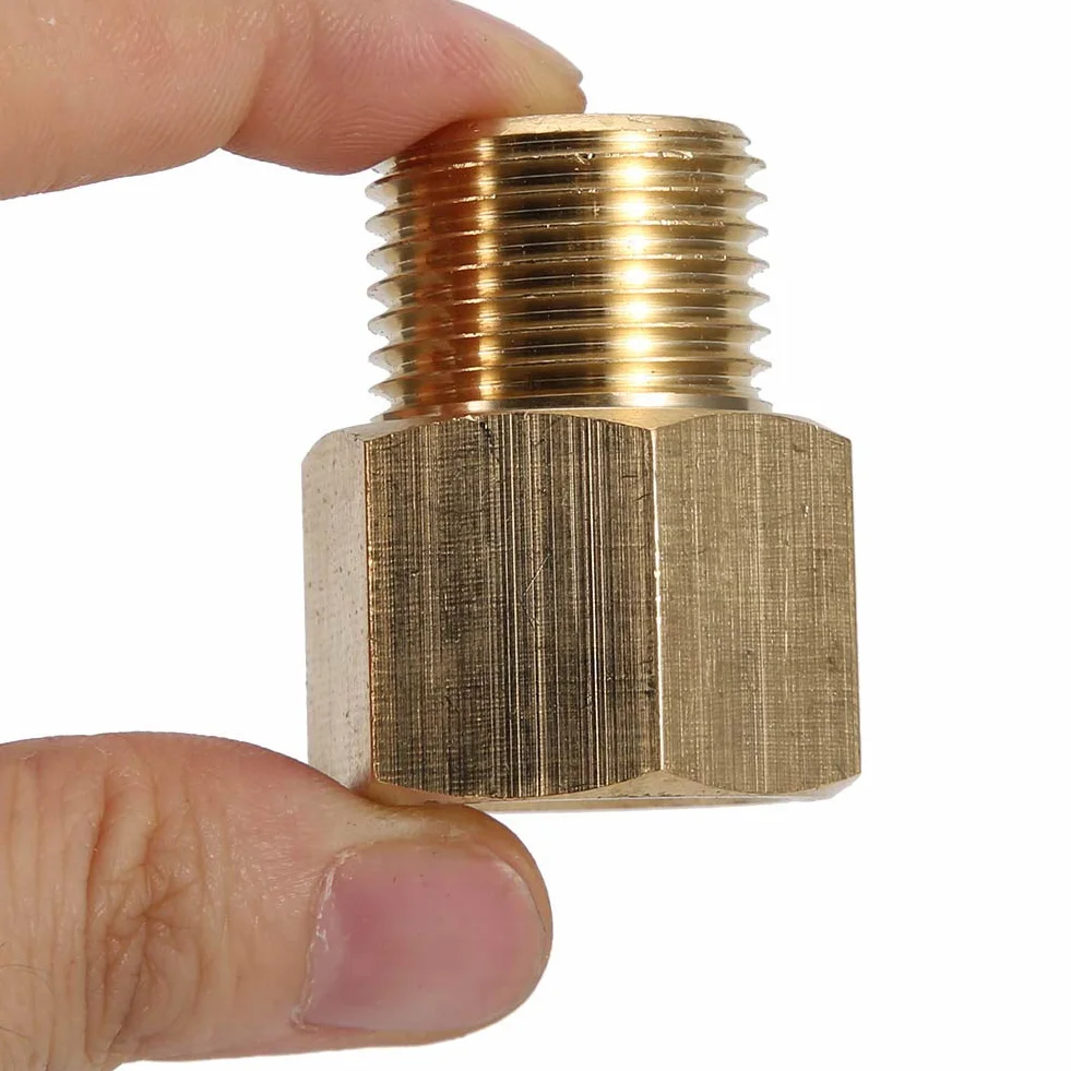 Adapter Butli CO2, Mosiężny Zbiornik Butli W21.8 CGA320 Adapter Adaptera Regulatora Złącze Adaptera Złącze Zbiornika Akcesoria Konwertera (Konwertuj W21.8 na CGA320)