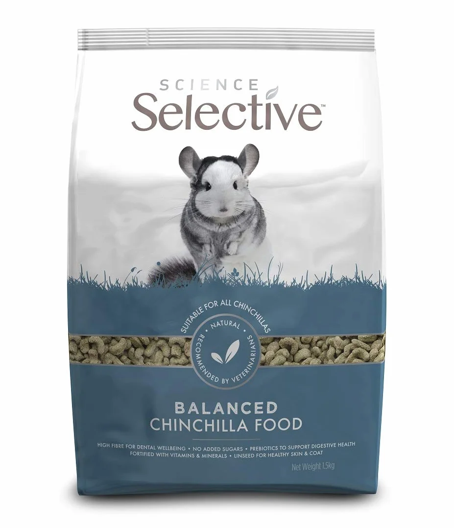 Supreme Petfoods 13946/3775 Supreme Science Selective Chinchilla 1,5 kg.