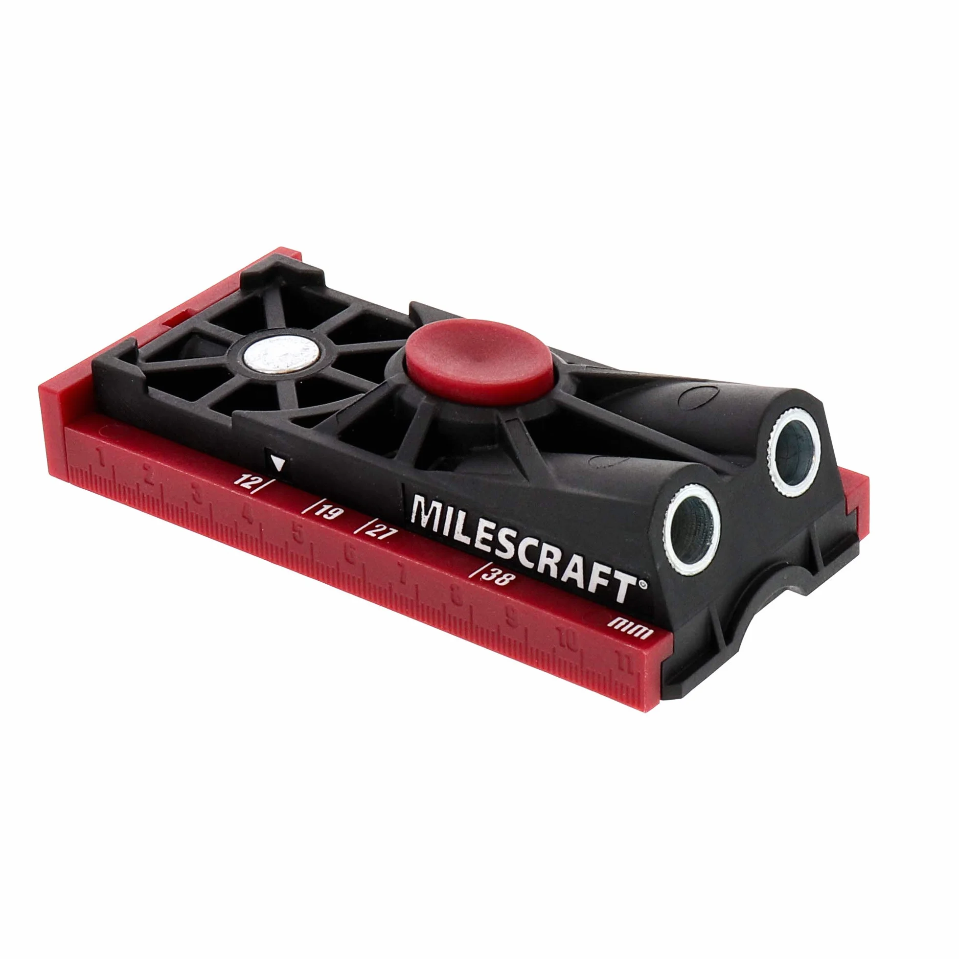 Milescraft 7336 kieszonkowy Jig 200XCJ – zestaw otworów kieszonkowych z podwójnym otworem kieszonkowym, pojedynczym otworem kieszonkowym, zaciskiem czołowym 5 cm i akcesoriami potrzebnymi do każdego