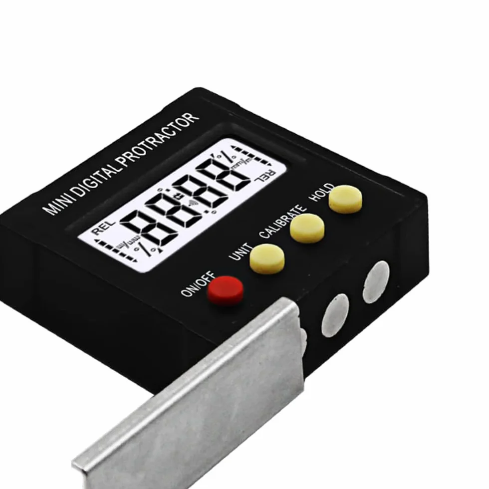DollaTek Cyfrowy Inklinometr Kątomierz Magnetyczny Mini Elektroniczny Poziomica