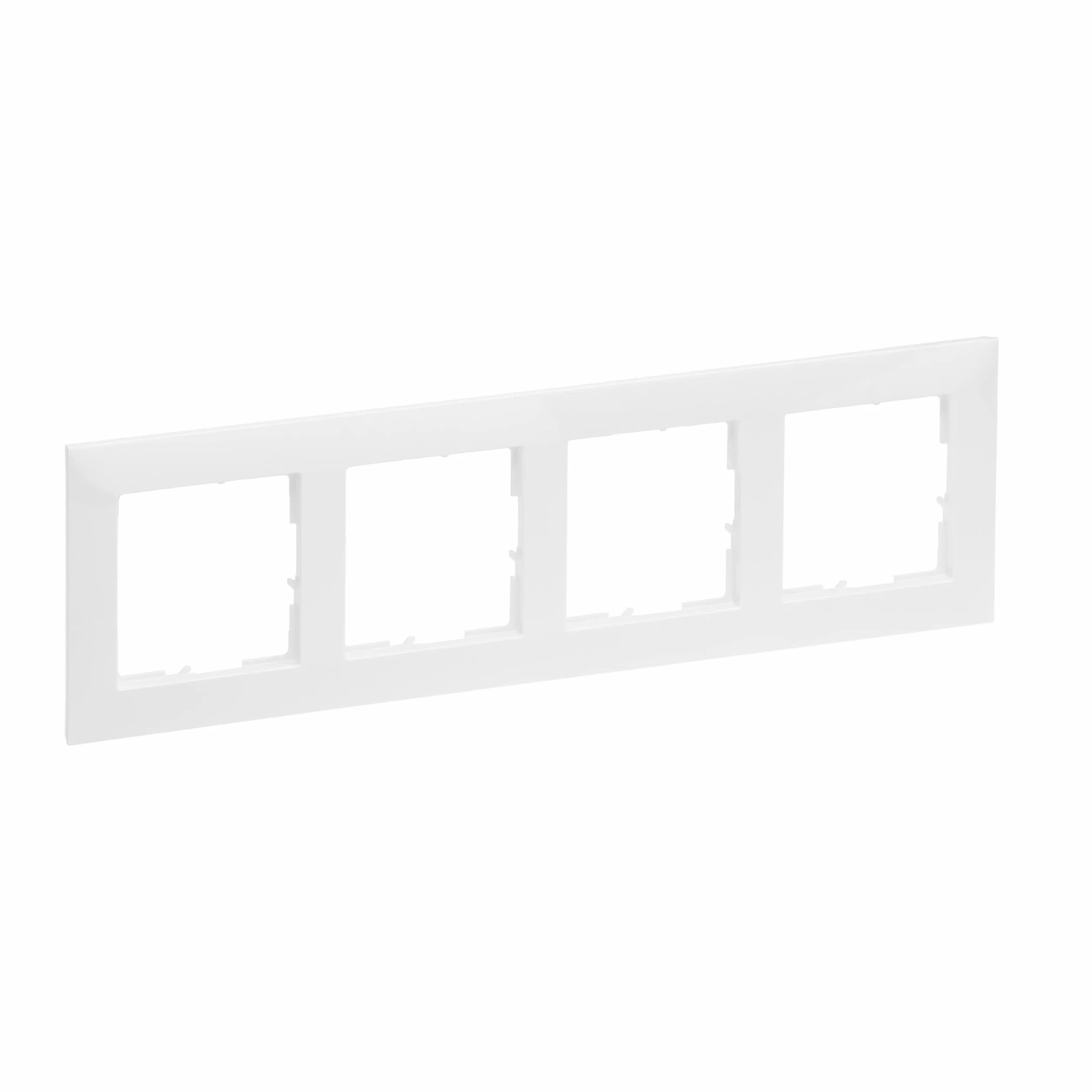 Legrand, SEANO 4-krotna rama, termoplastyczna, bezhalogenowa, wymiary: 87 x 301 mm, kolor: ultrabiały, 765174