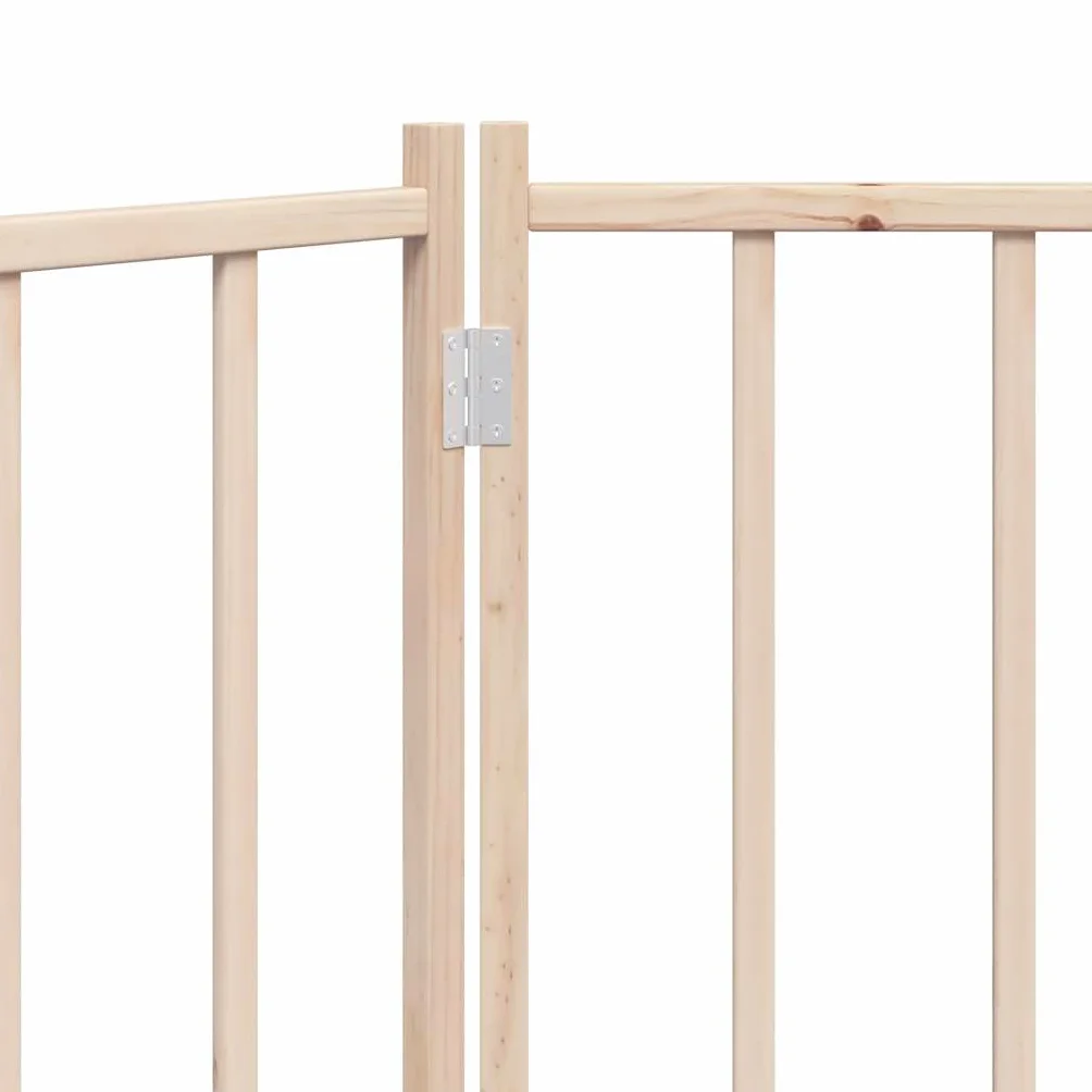 vidaXL SkÅ‚adana bramka zabezpieczajÄ…ca dla psa, 3 panele, 150 cm, bramka dla zwierzÄ…t, bramka bezpieczeÅ„stwa dla psów, bramka bezpieczeÅ„stwa dla psa